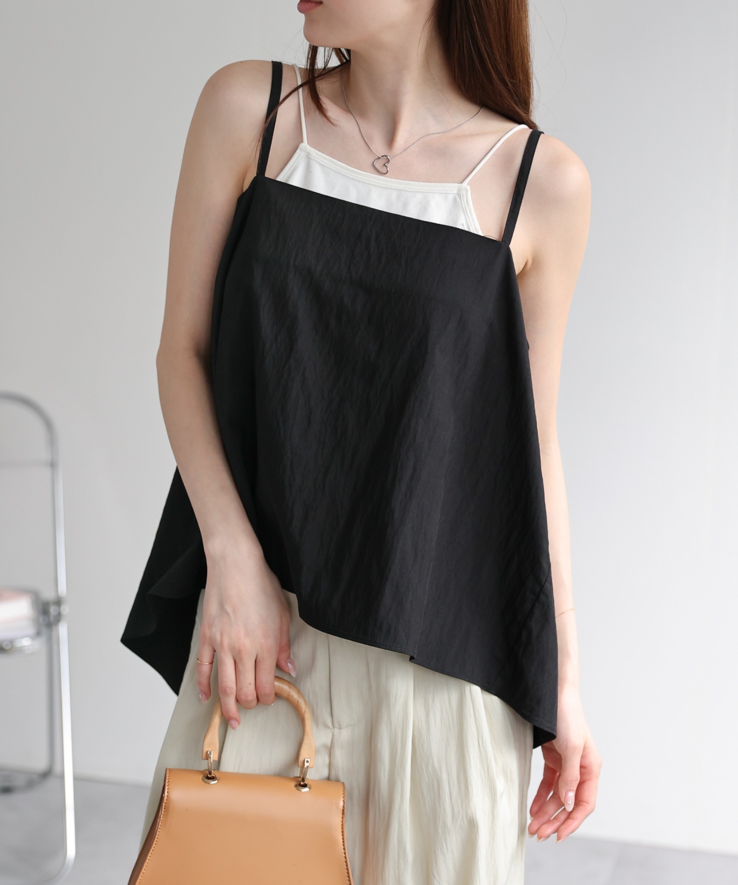 model：162cm 着用サイズ：F