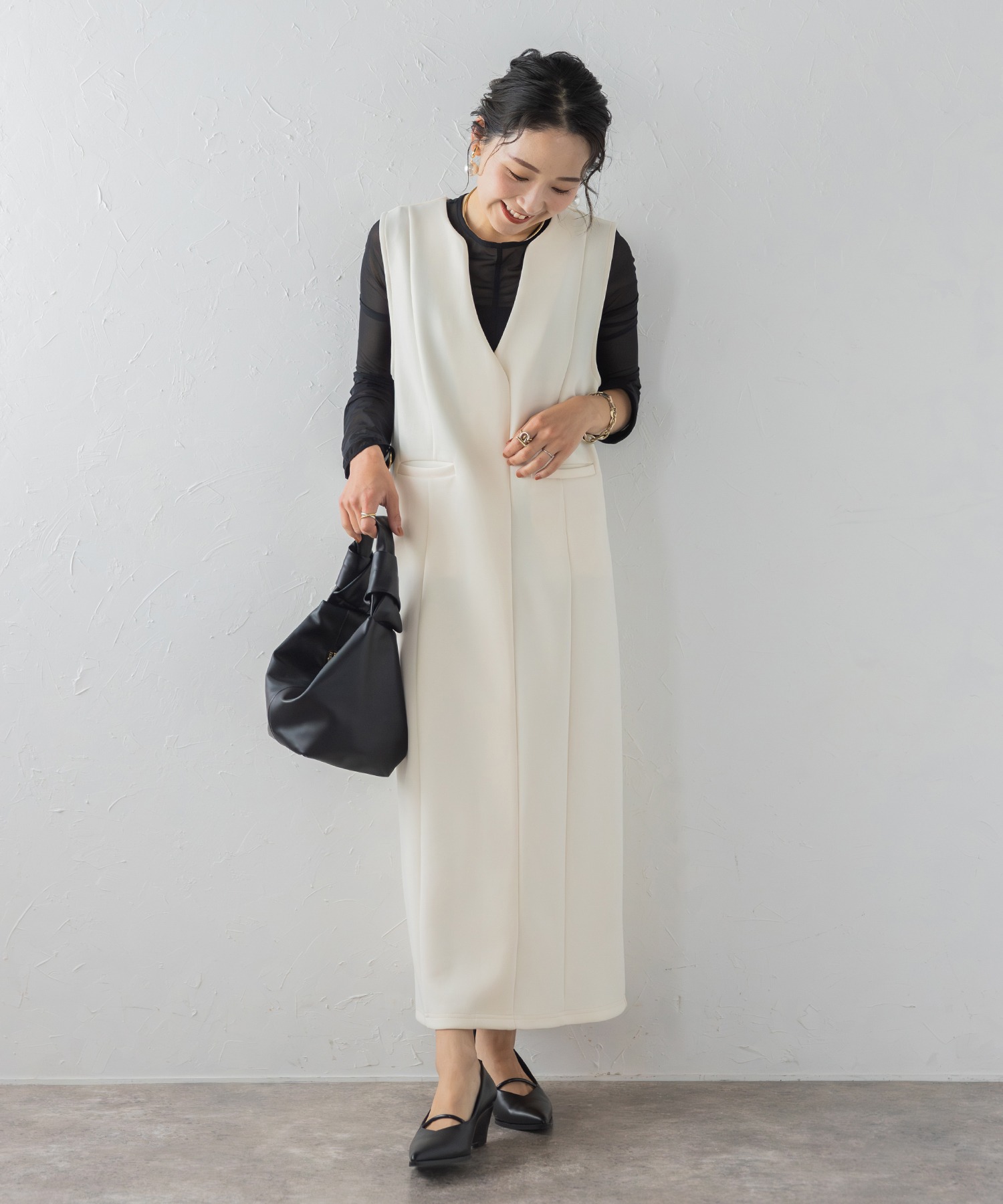 model：H148 着用サイズ：S
