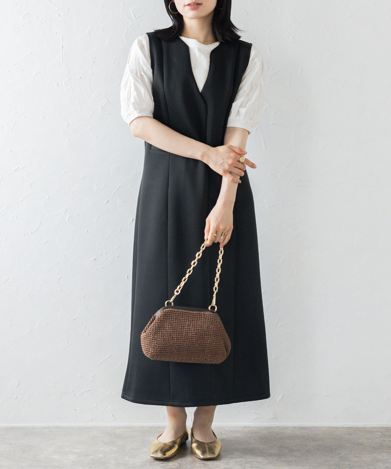 model：H157 着用サイズ：M