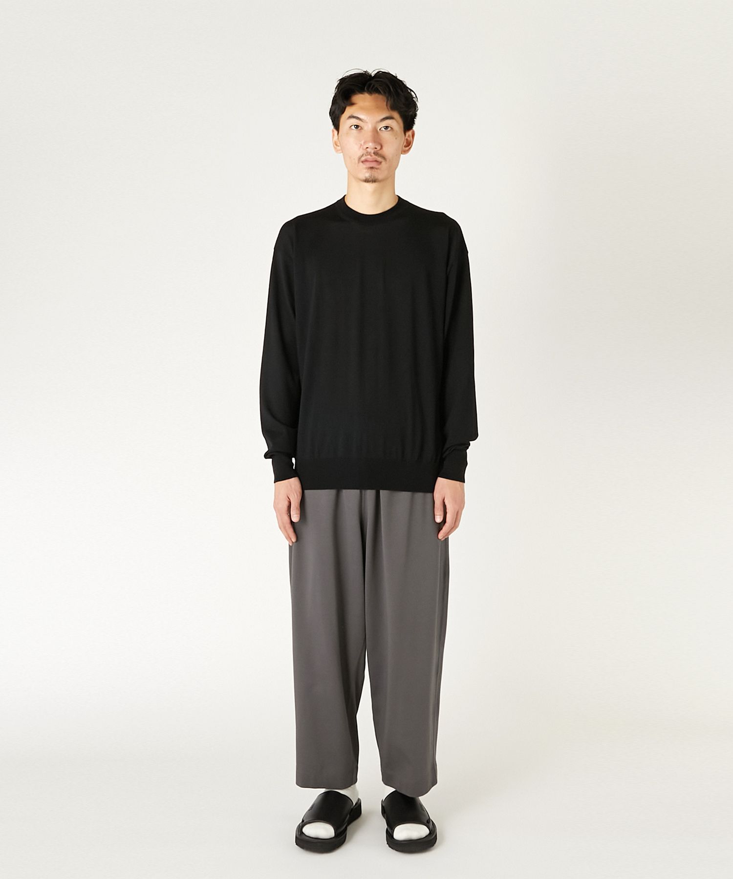 LONG SLEEVE KNIT N.HOOLYWOOD UNDER SUMMIT WEAR│N-HOOLYWOOD.COM