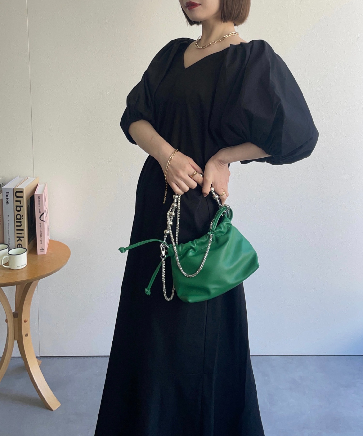 model:162cm  着用サイズ:FREE