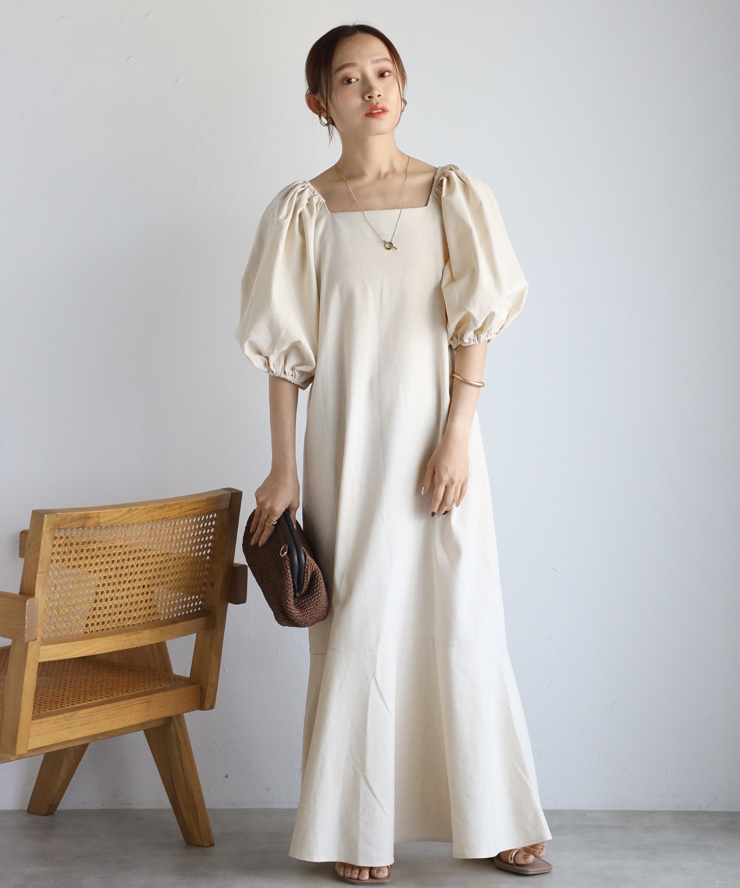 model:158cm  着用サイズ:FREE