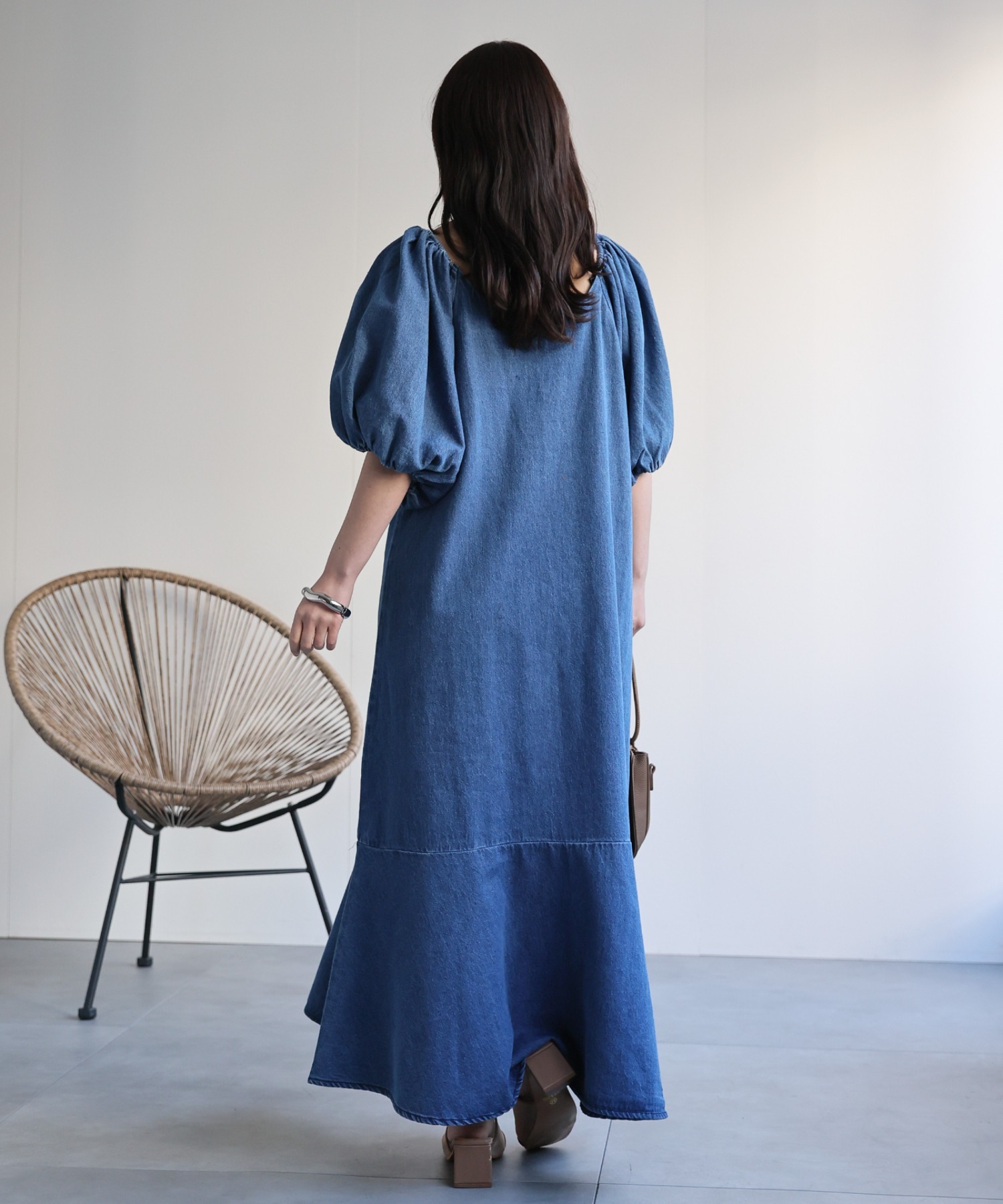 model：156cm 着用サイズ：FREE