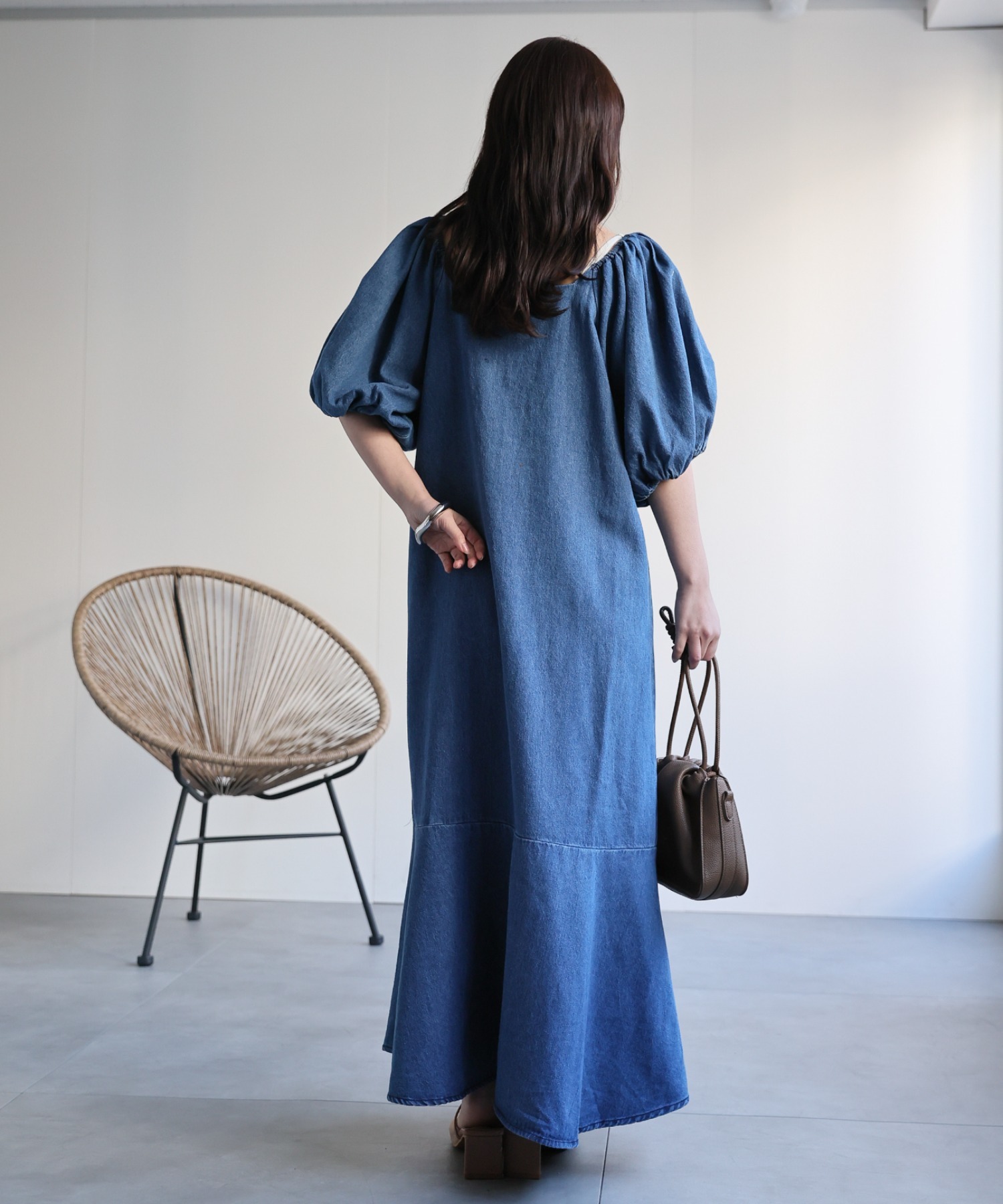 model：156cm 着用サイズ：FREE