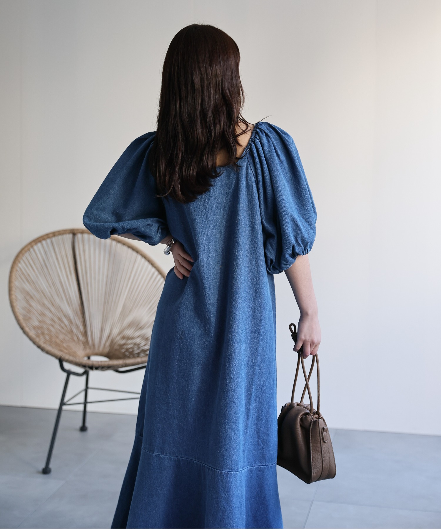 model：156cm 着用サイズ：FREE