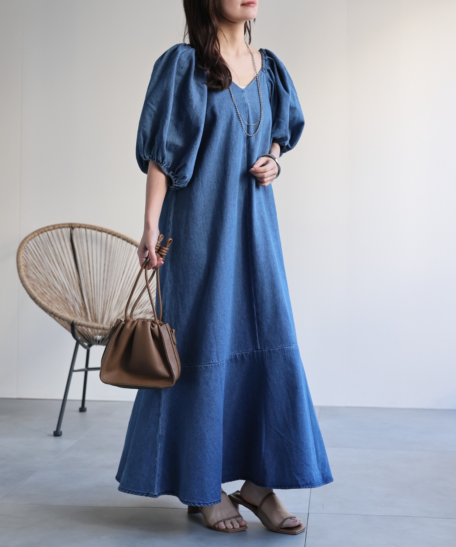 model:156cm  着用サイズ:FREE
