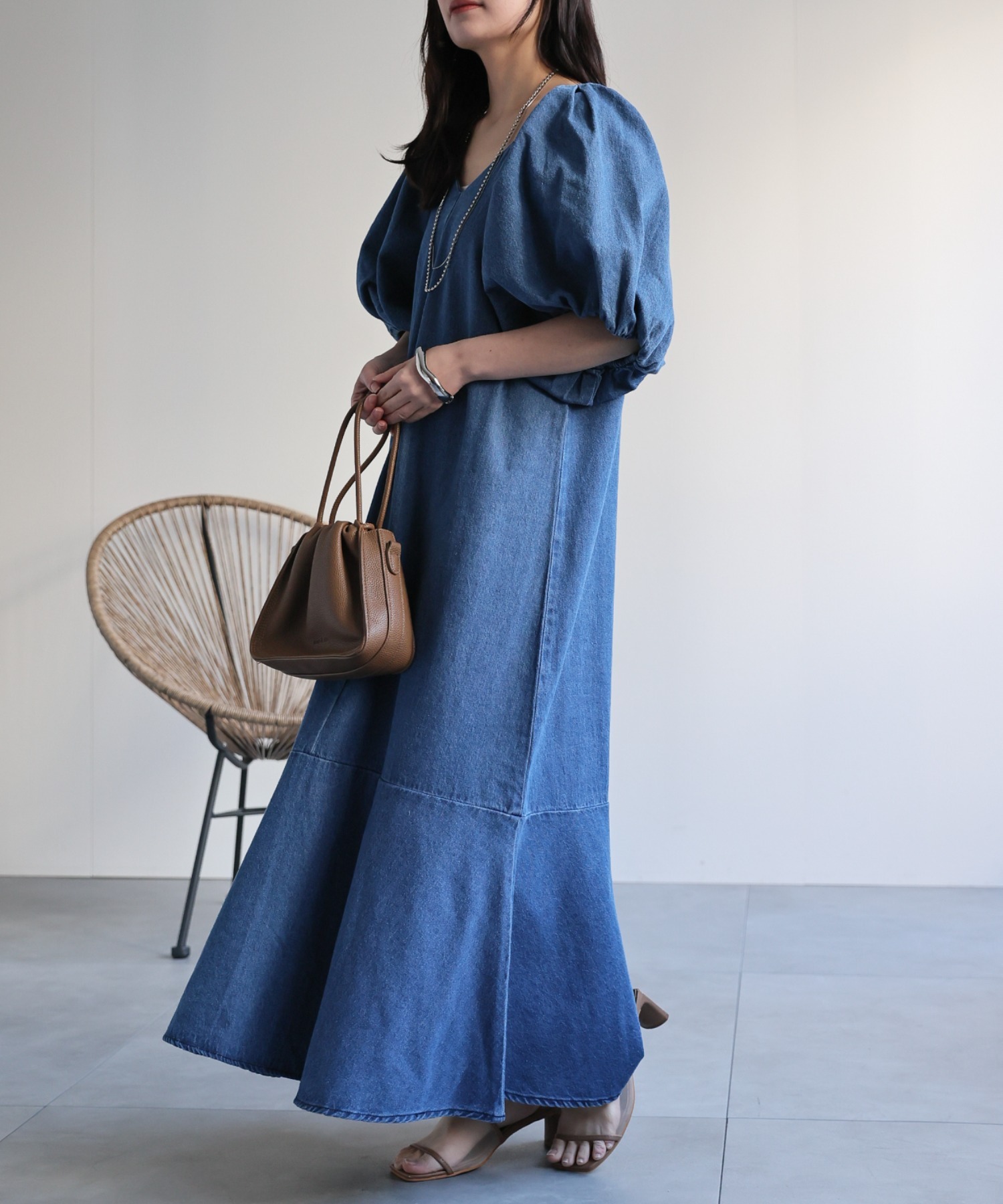 model:156cm  着用サイズ:FREE