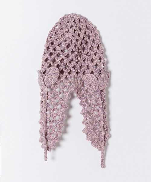 ジレ ベスト leinwande（ラインヴァンド） Hat Crochet Yarn ラインヴァンド　Mix leinwande Mix Vest Crochet Yarn 帽子
