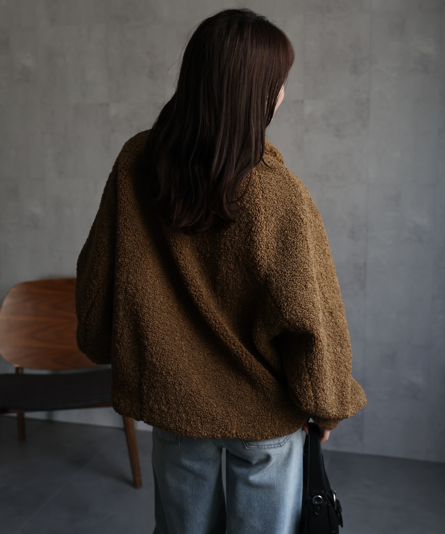 model：156cm 着用サイズ：FREE