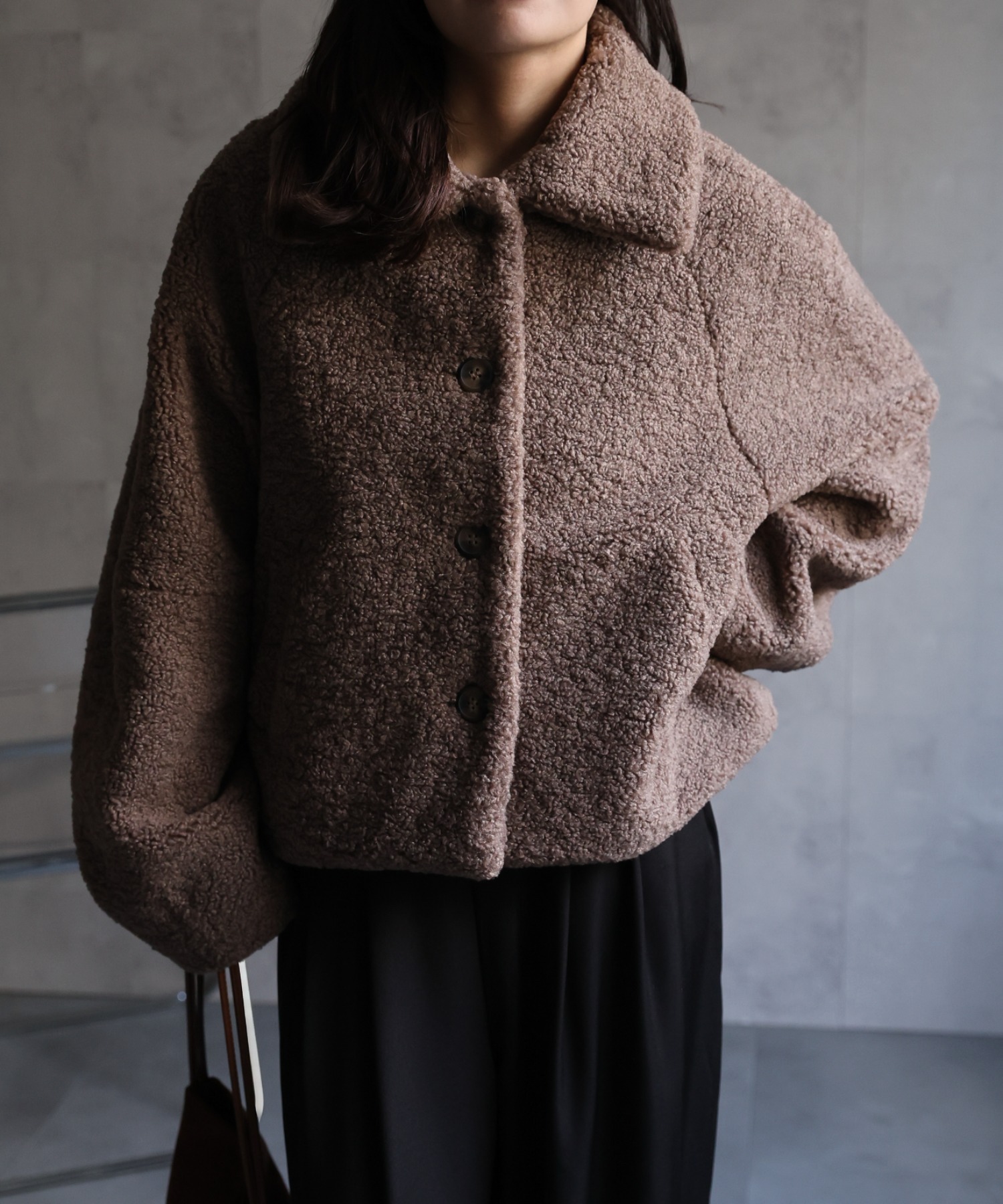 model：156cm 着用サイズ：FREE