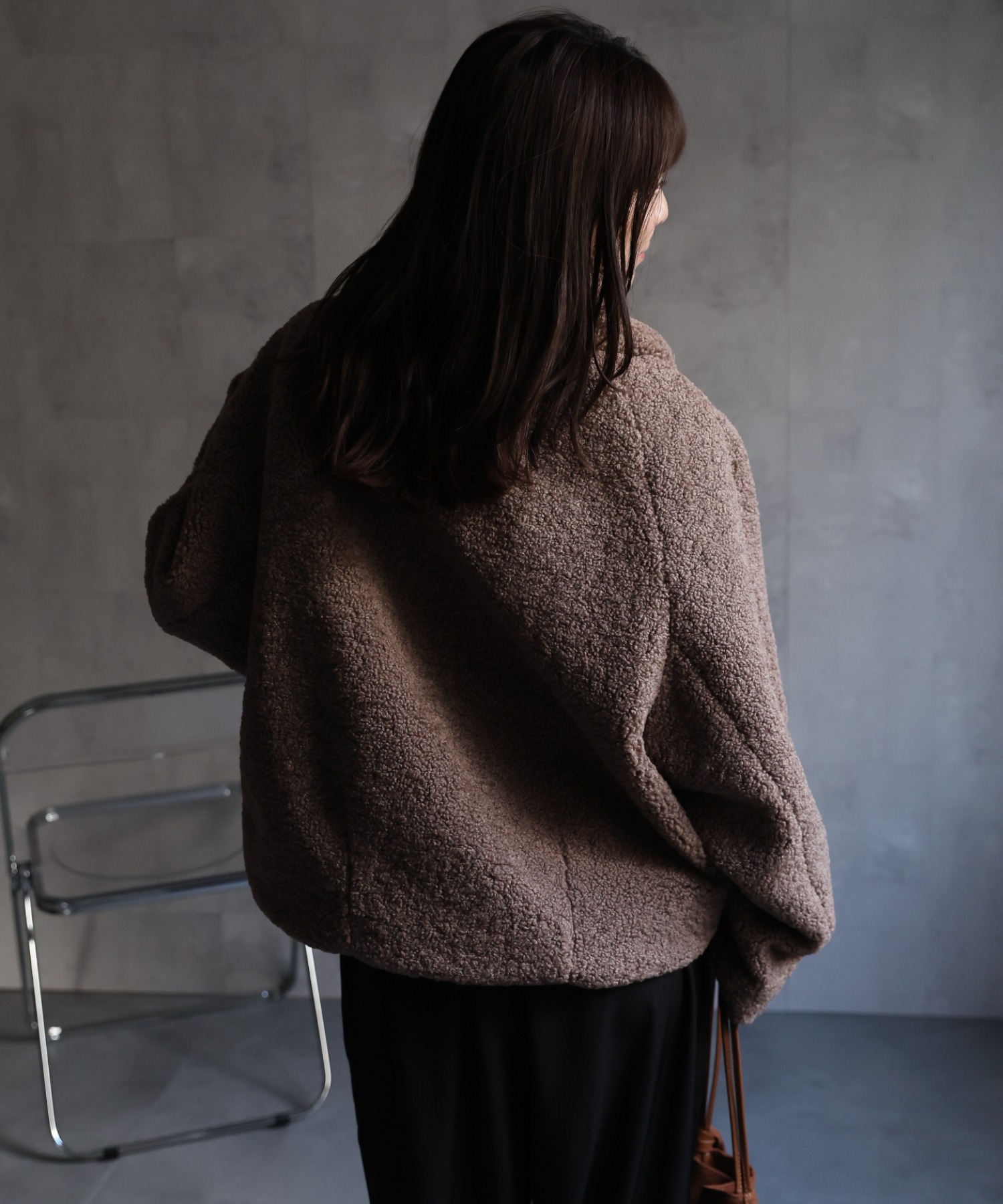 model：156cm 着用サイズ：FREE