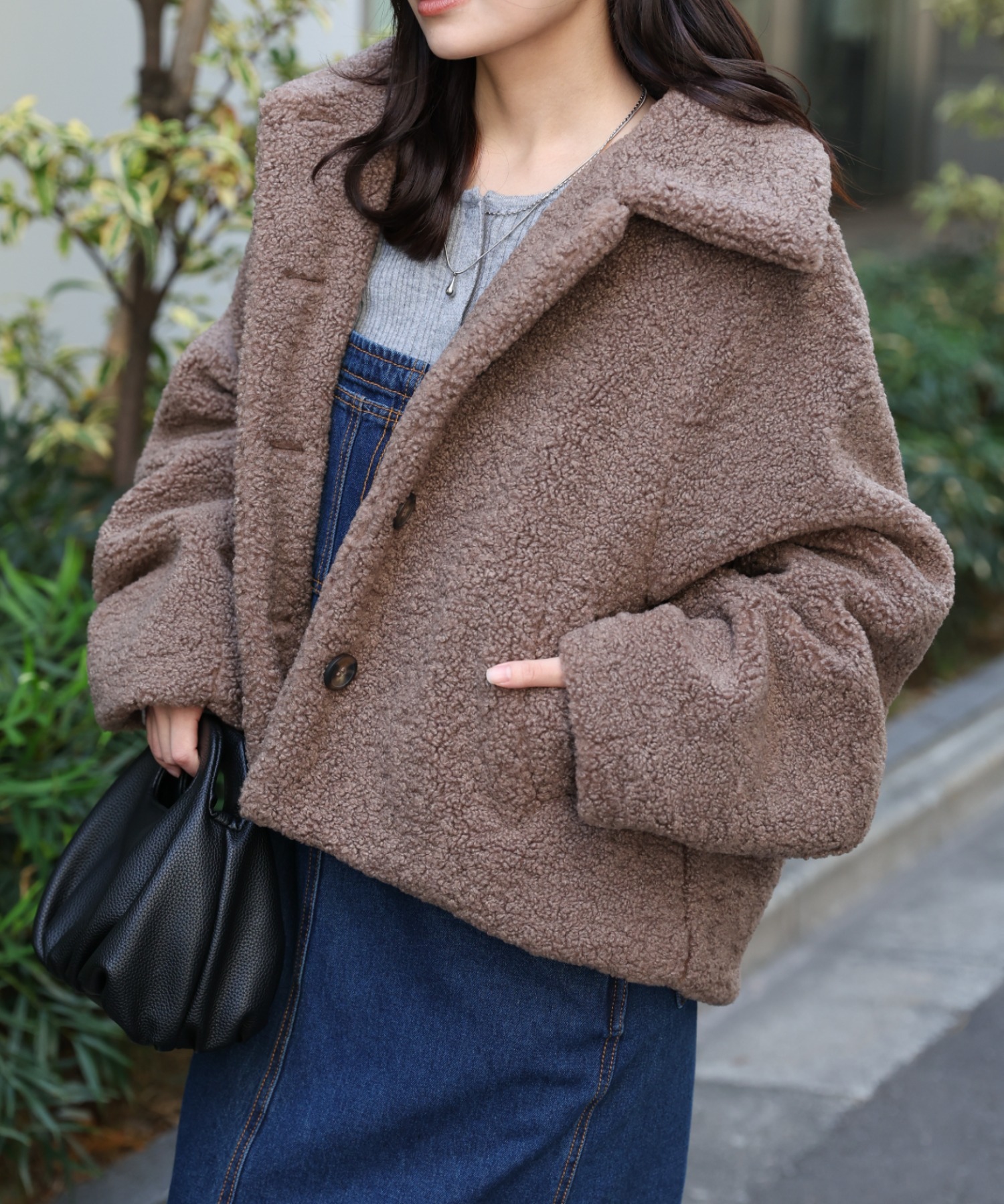 model：156cm 着用サイズ：FREE