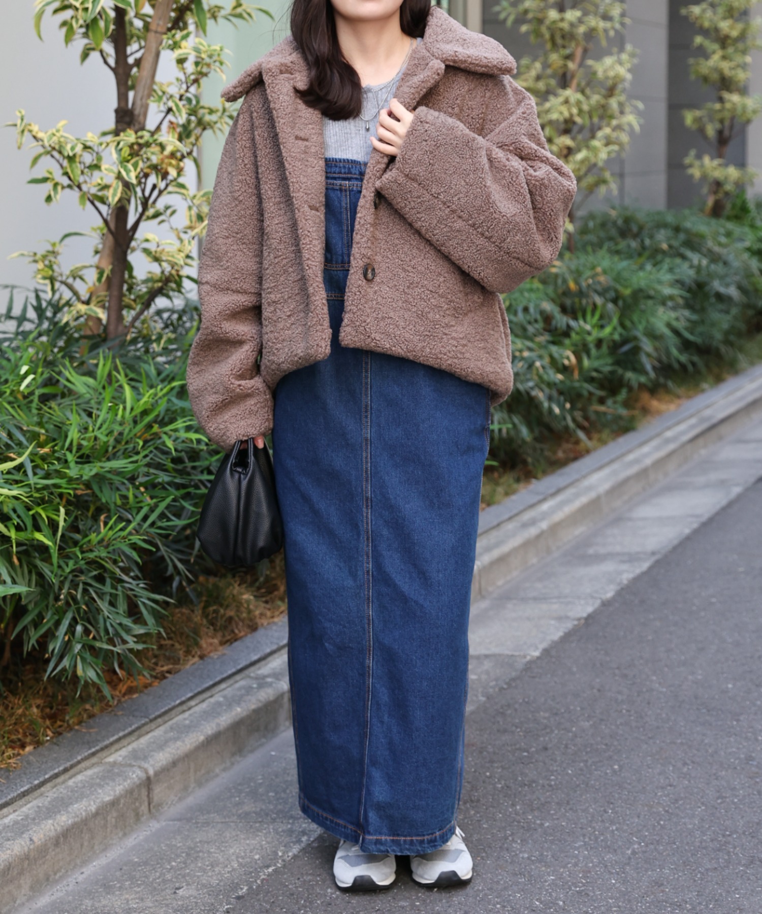 model：156cm 着用サイズ：FREE