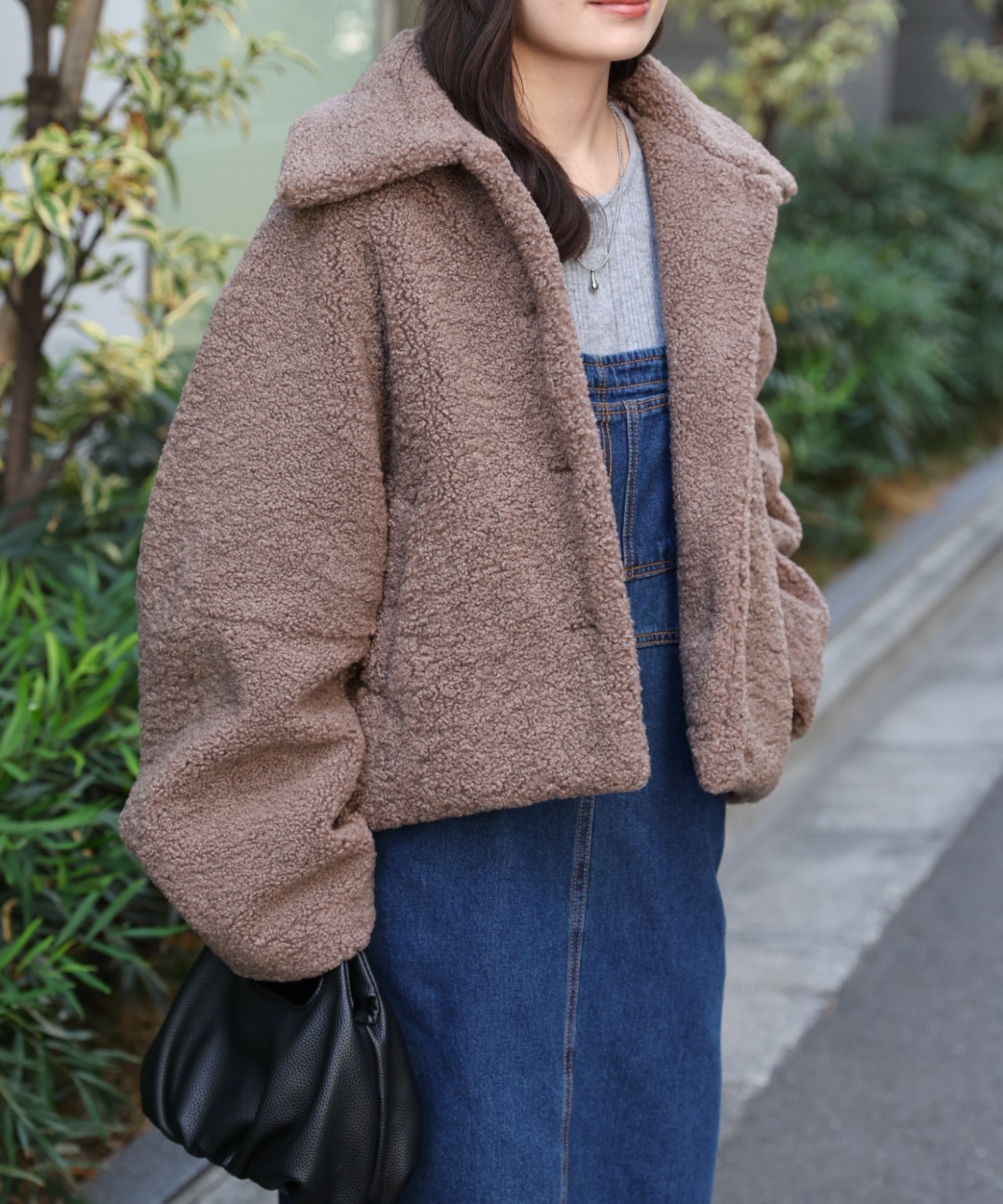 model：156cm 着用サイズ：FREE