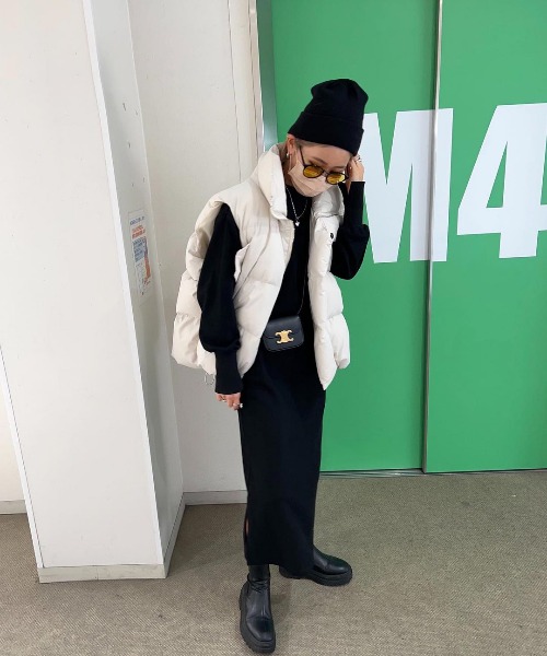 model：H158 着用サイズ：FREE