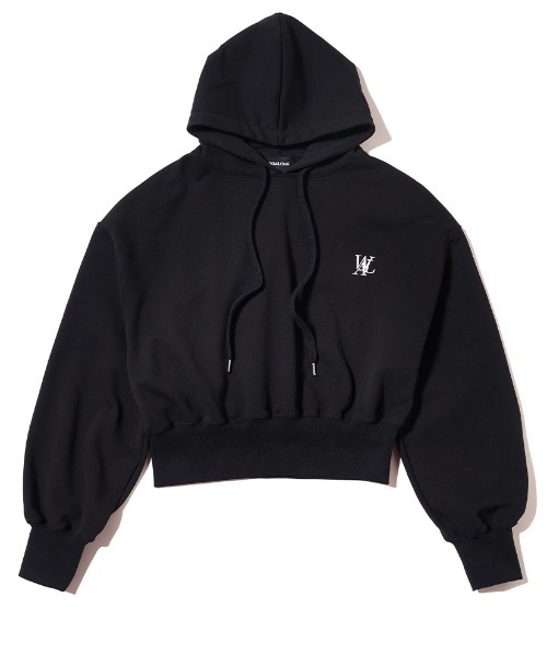 A'GEM/9 × .kom『WOOALONG/ウアロン』Signature easy crop hoodie