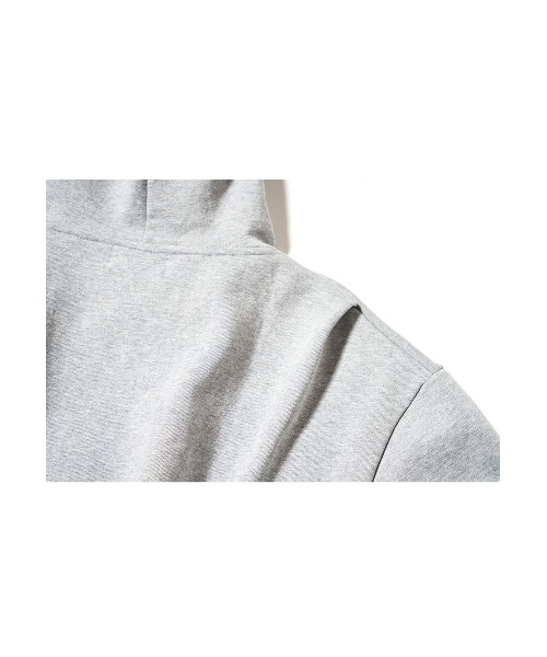 A'GEM/9 × .kom『WOOALONG/ウアロン』Signature easy crop hoodie