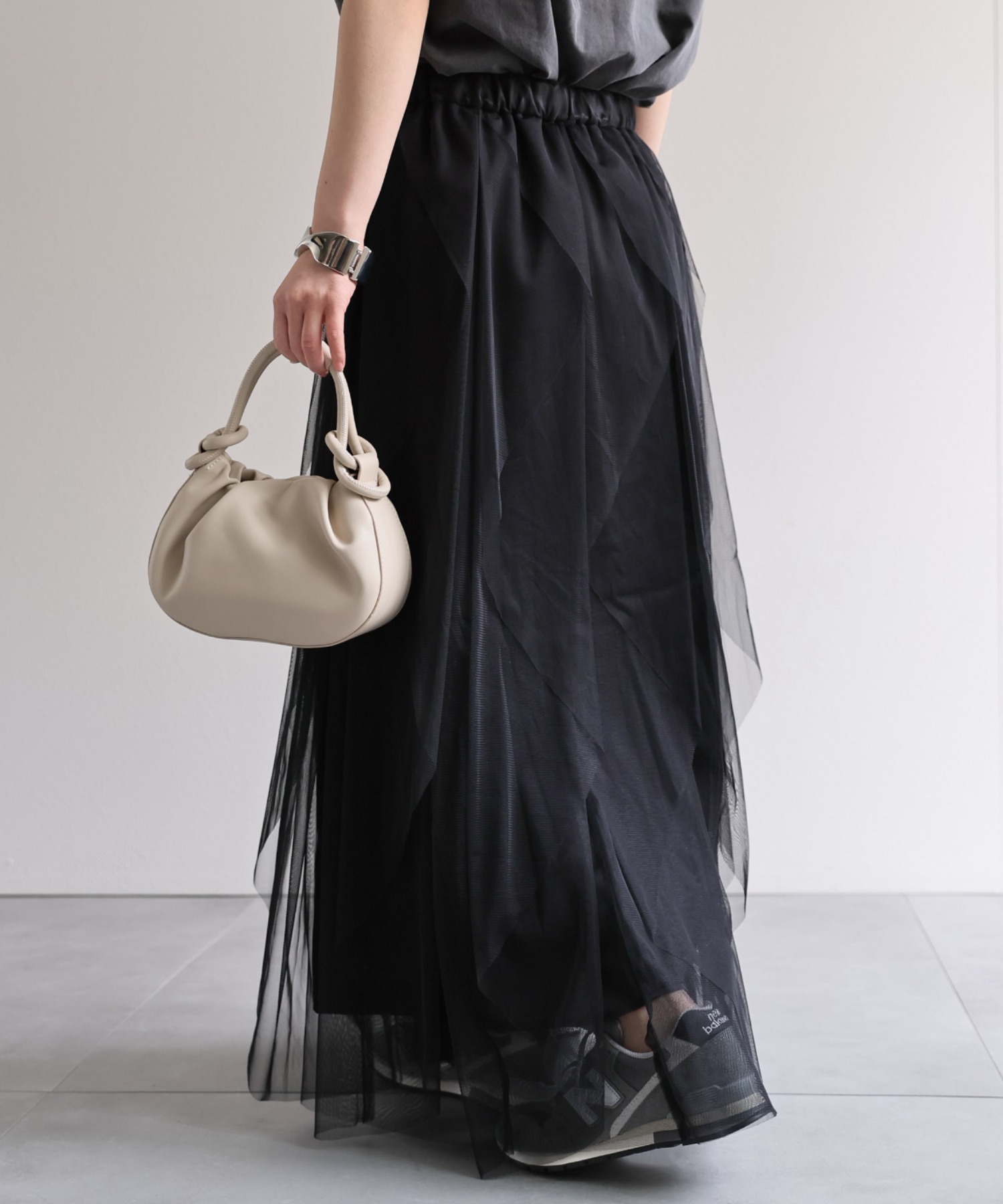 model：156cm 着用サイズ：FREE