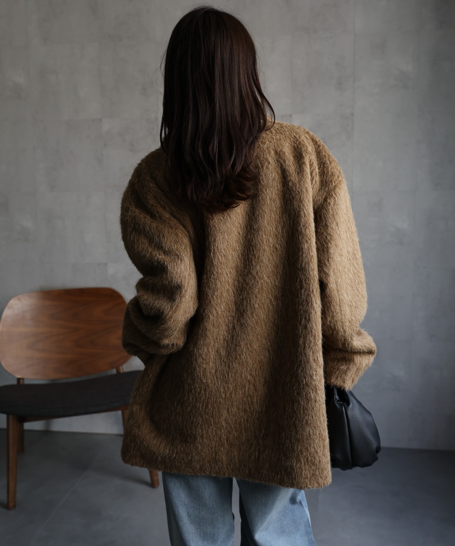 model：156cm 着用サイズ：FREE