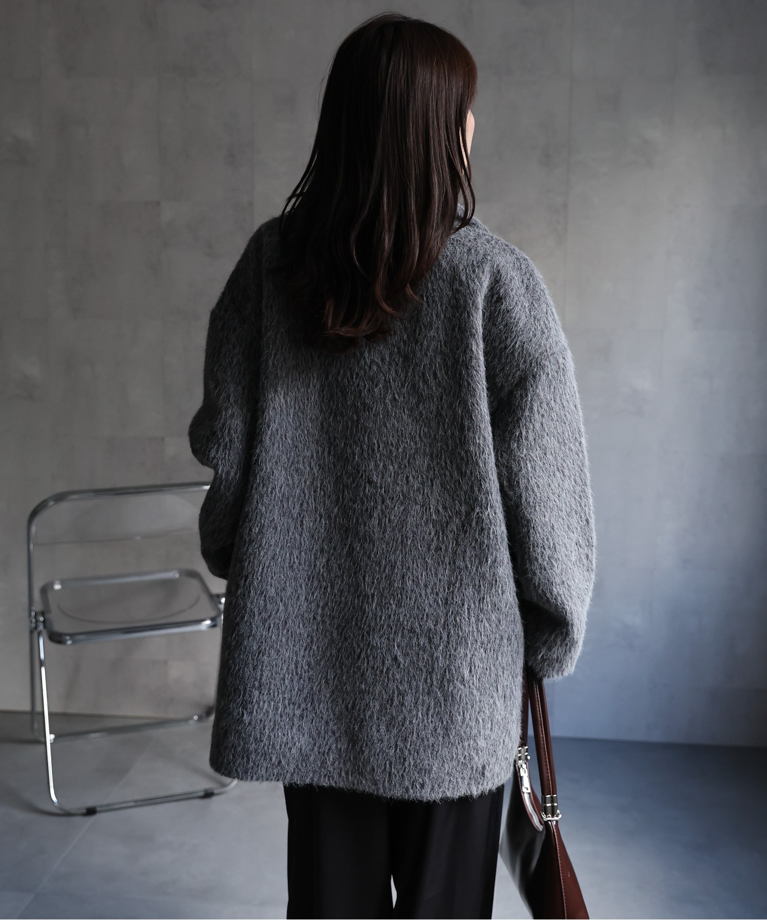 model：156cm 着用サイズ：FREE