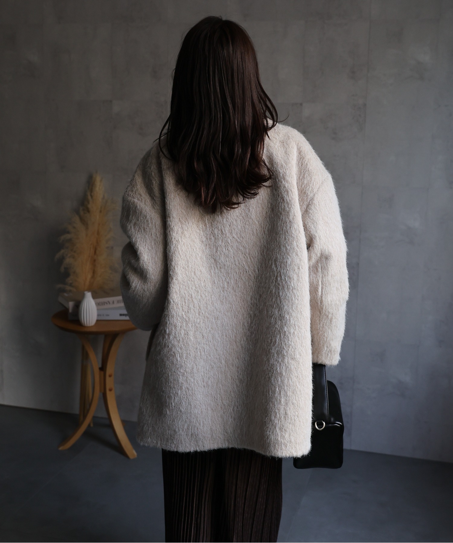 model：156cm 着用サイズ：FREE