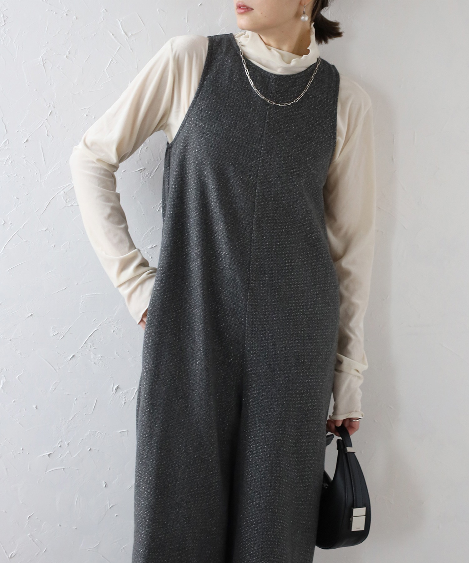 model：H158 着用サイズ：FREE