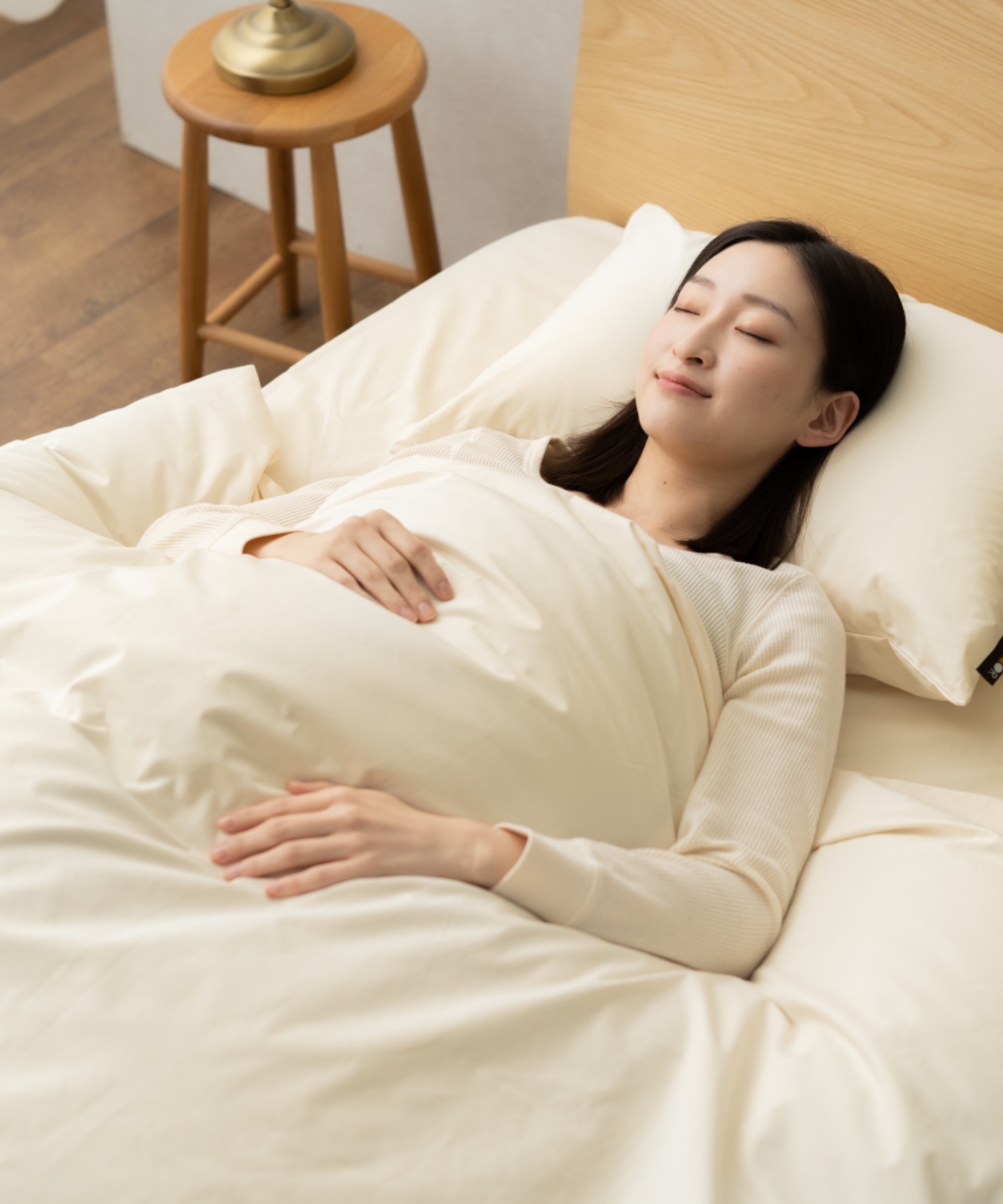 【エムールカラー】ベッド用布団カバー3点セット/シングル