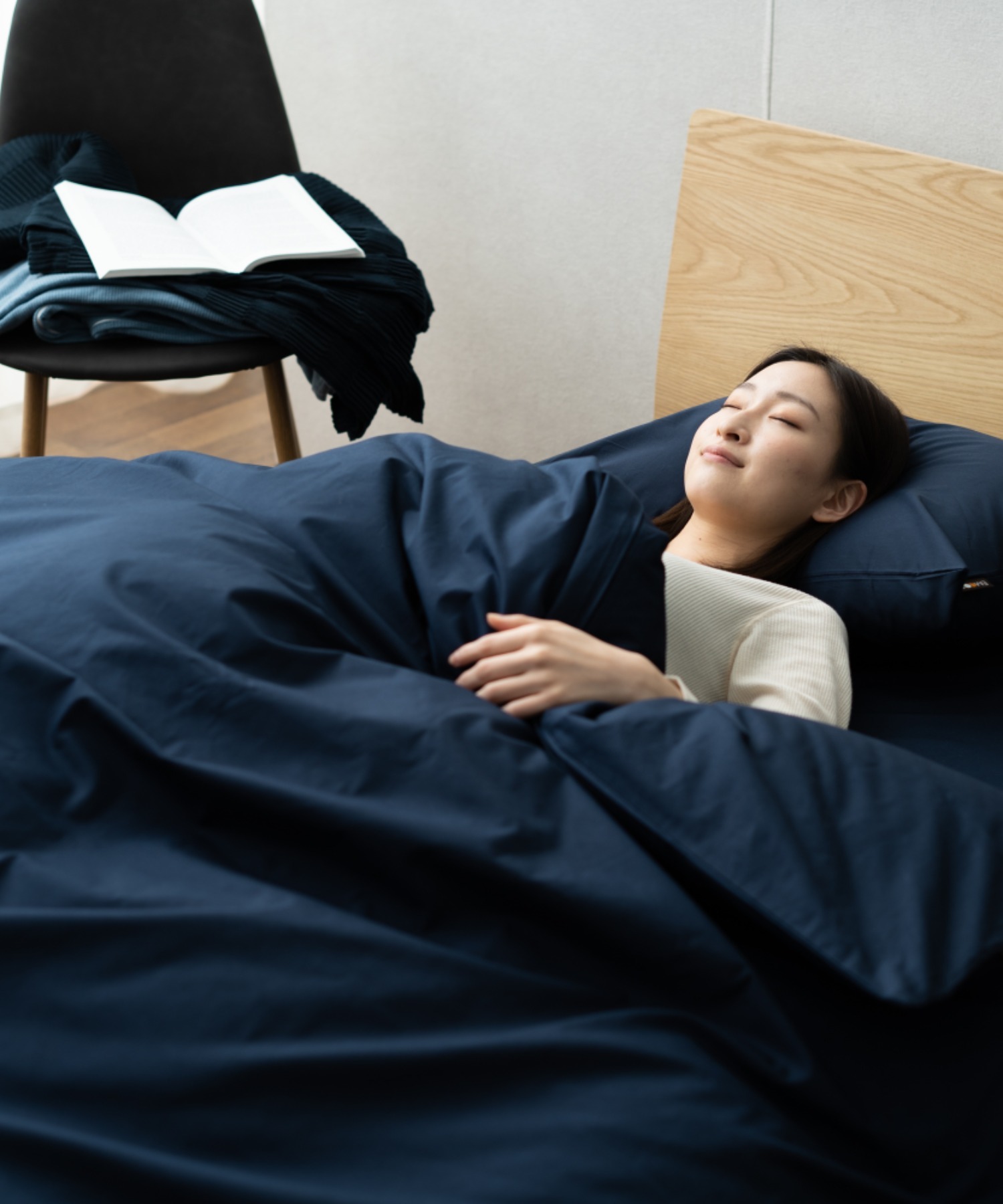 【エムールカラー】ベッド用布団カバー3点セット/シングル