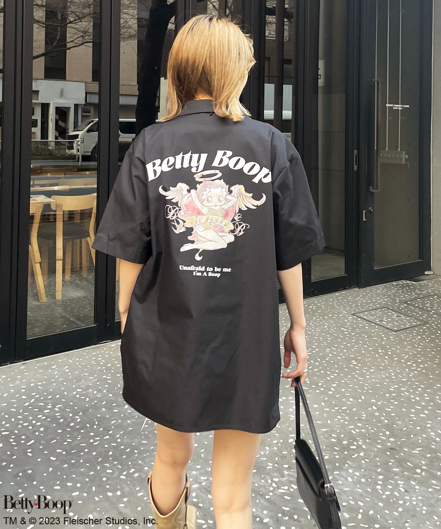 BETTY BOOP(TM)】タトゥーアートオープンカラーシャツ 4GEEKs by ...