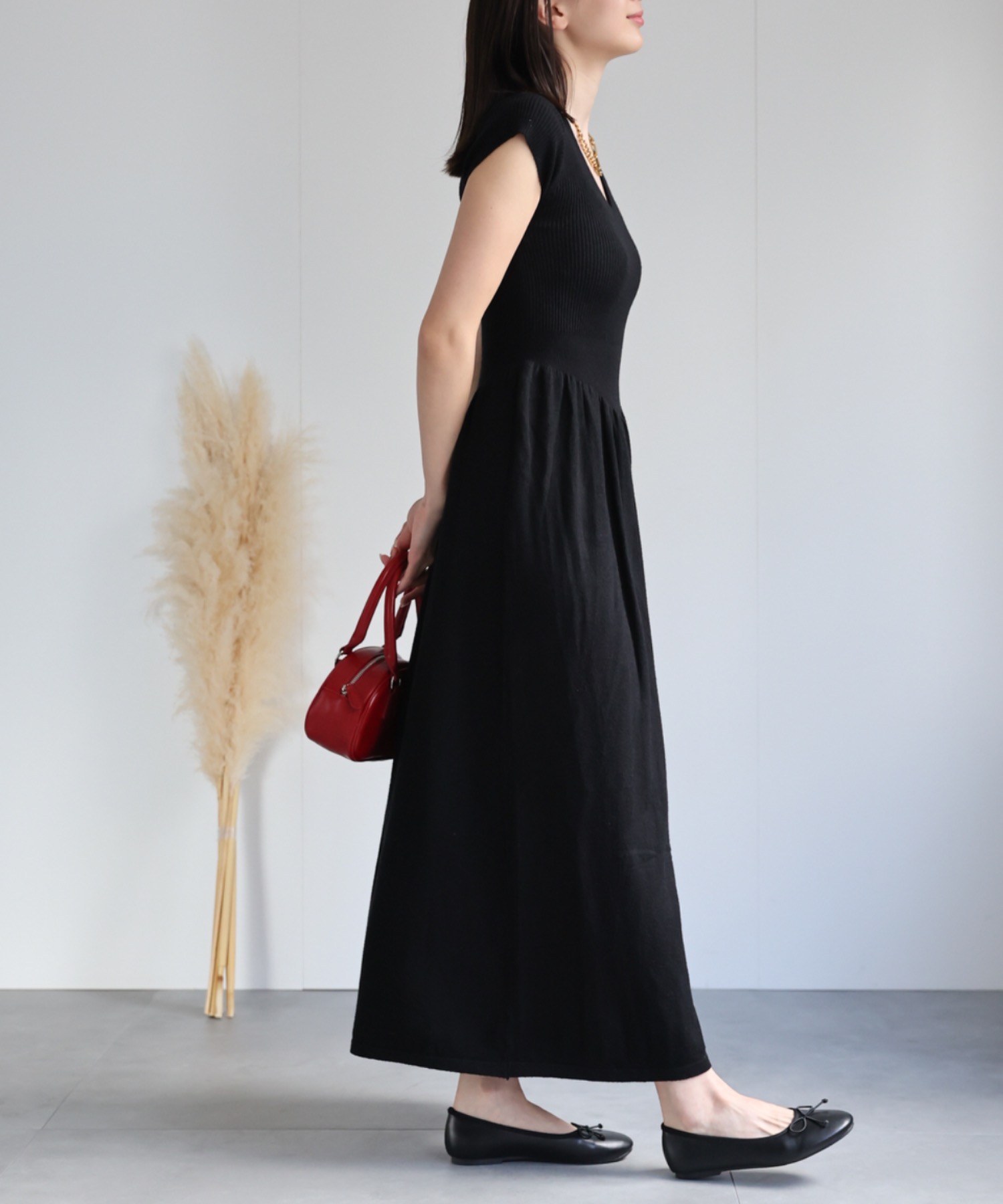 model：162cm 着用サイズ：F