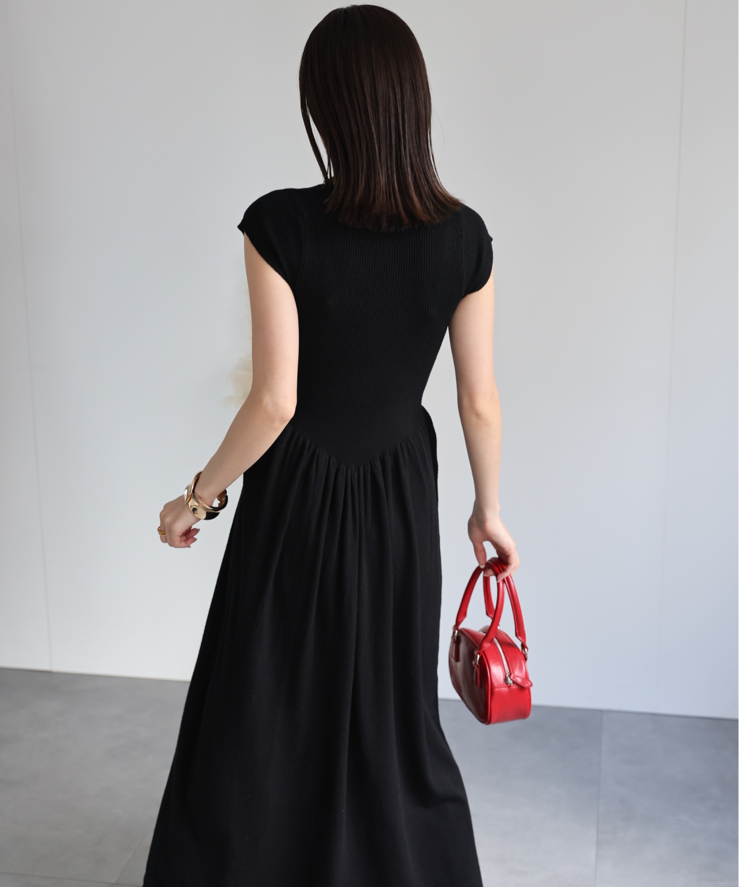 model：162cm 着用サイズ：F