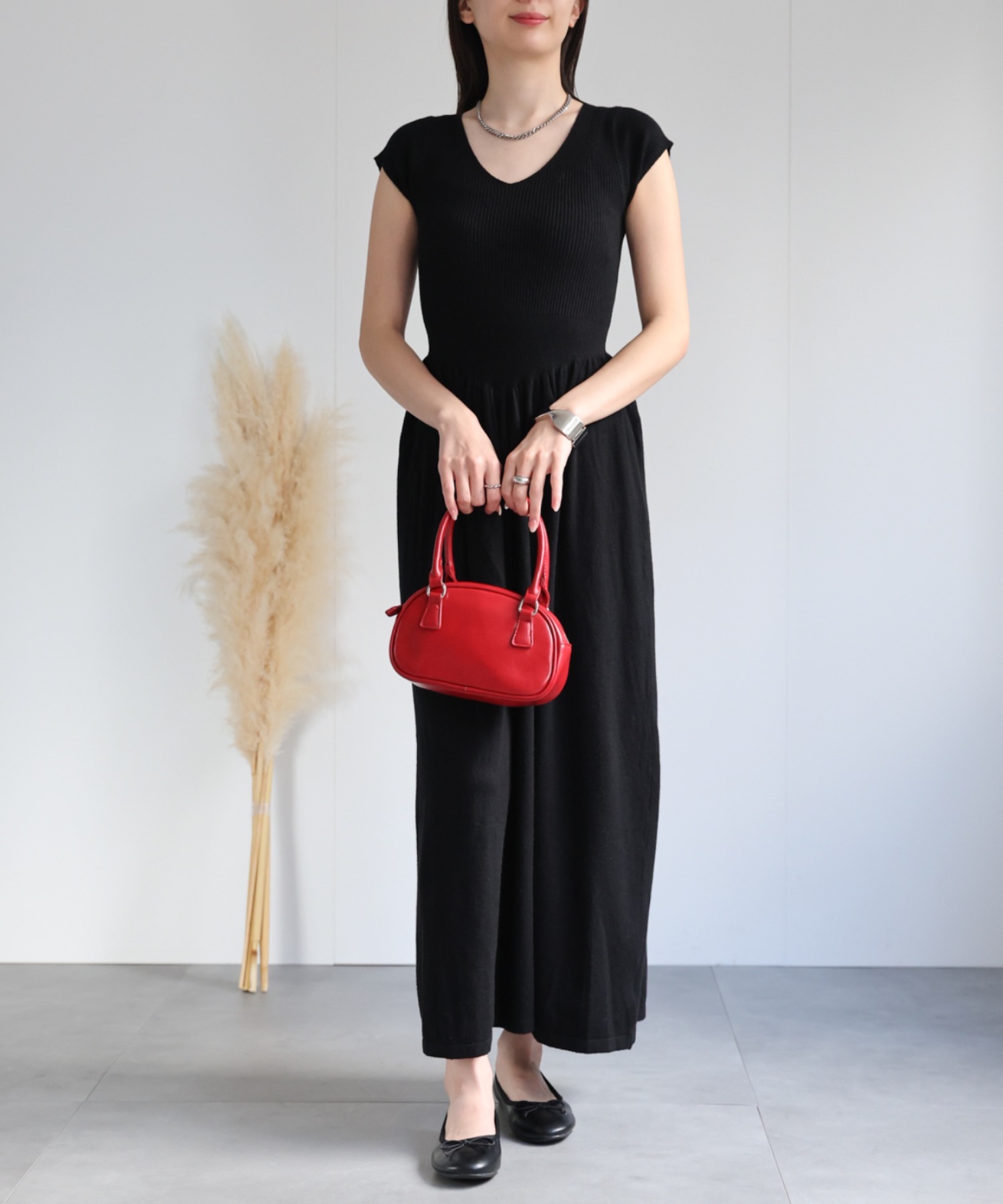 model：162cm 着用サイズ：F