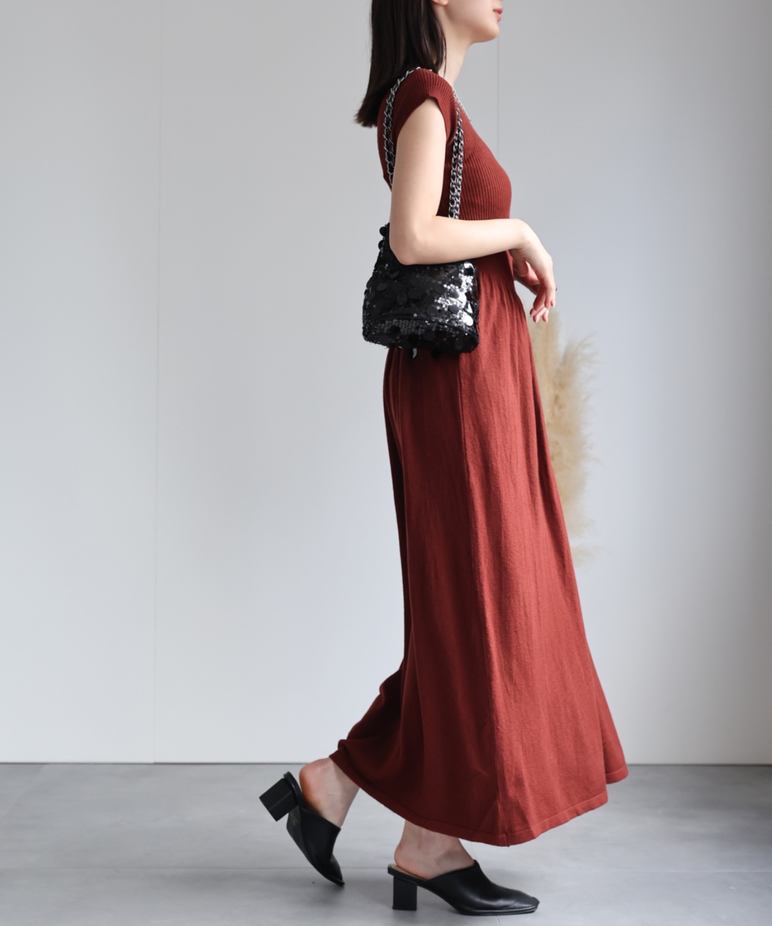 model：162cm 着用サイズ：F