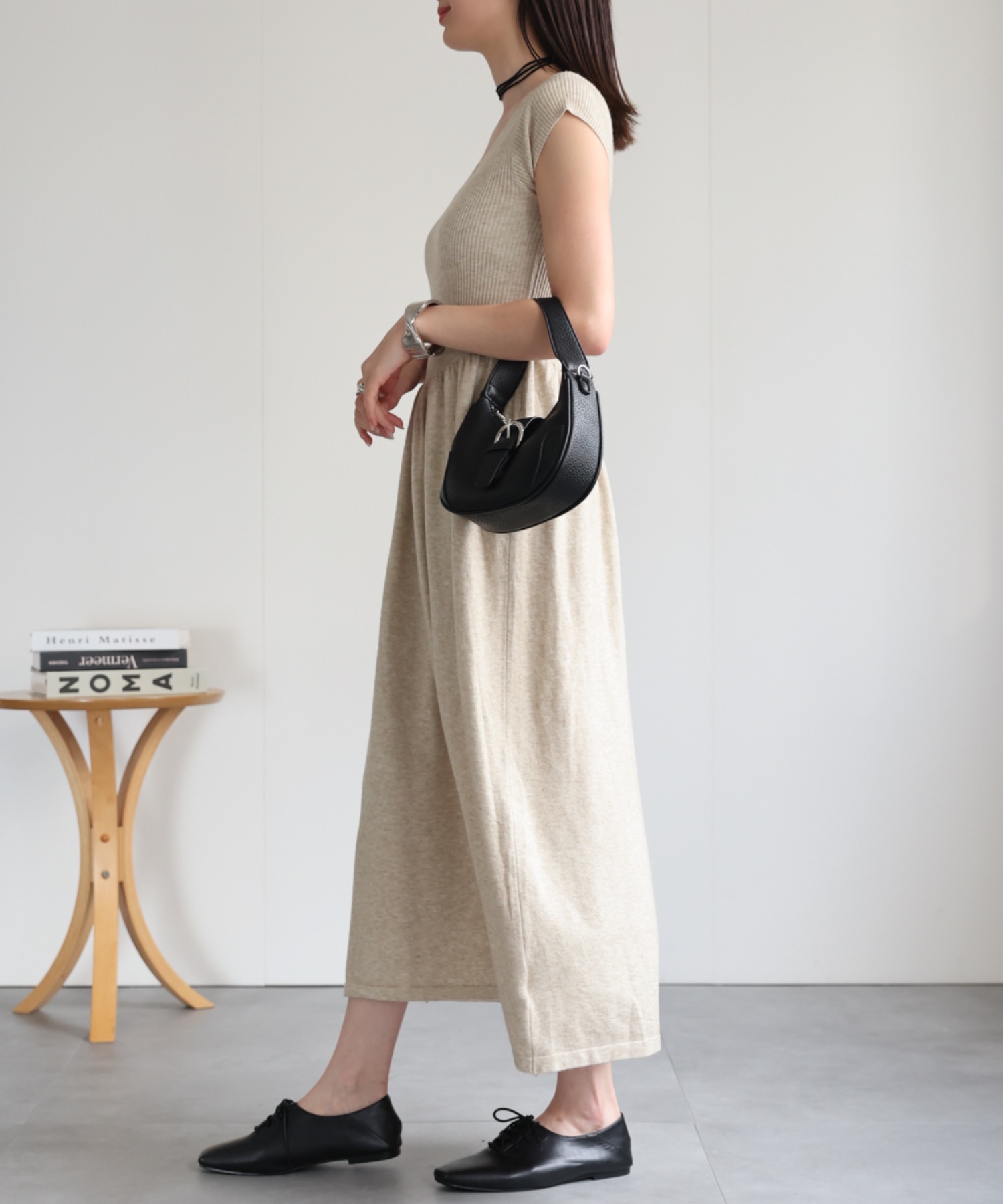 model：162cm 着用サイズ：F