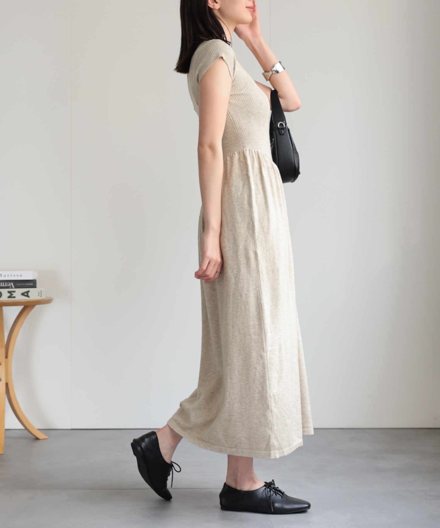 model：162cm 着用サイズ：F