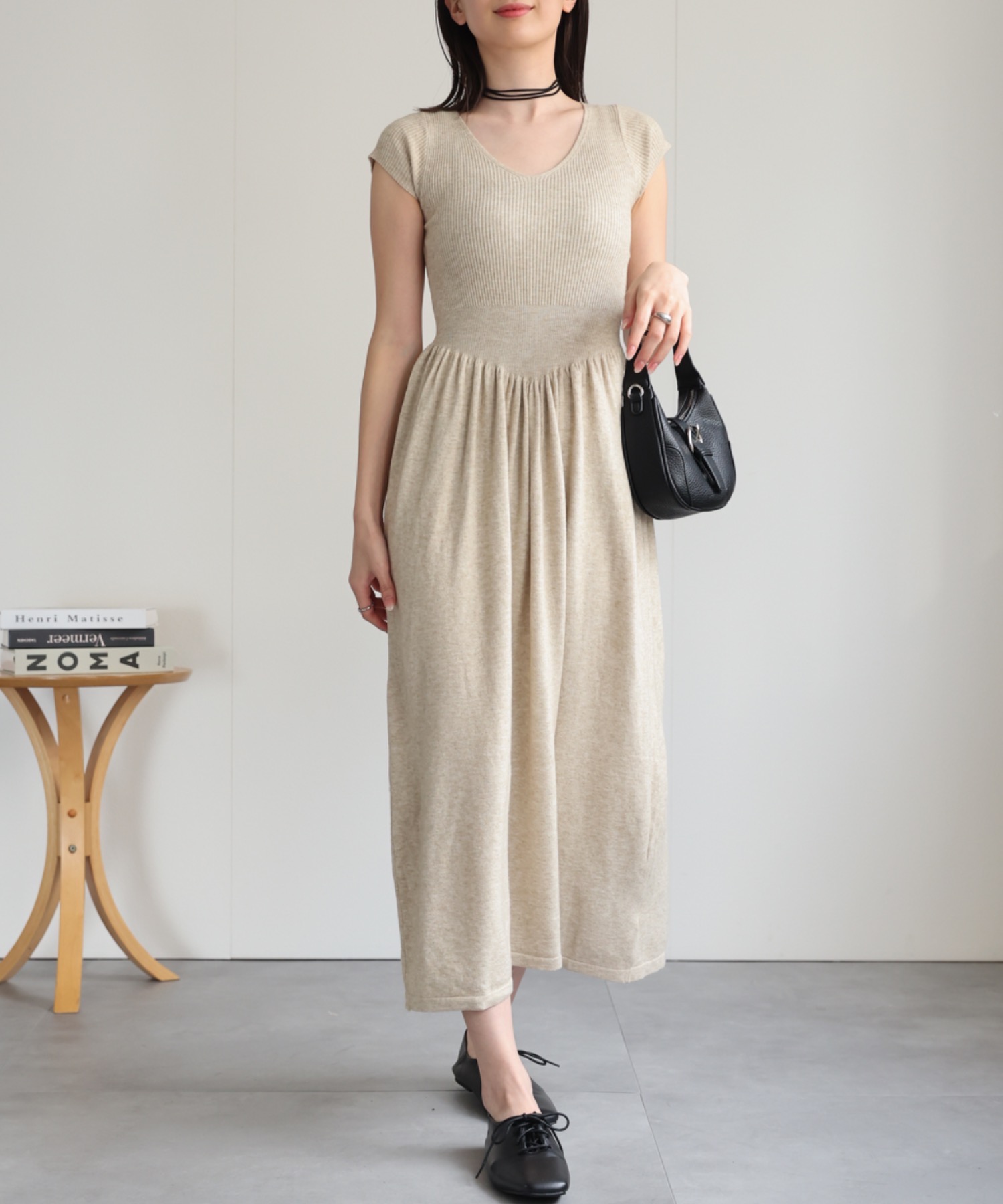 model：162cm 着用サイズ：F