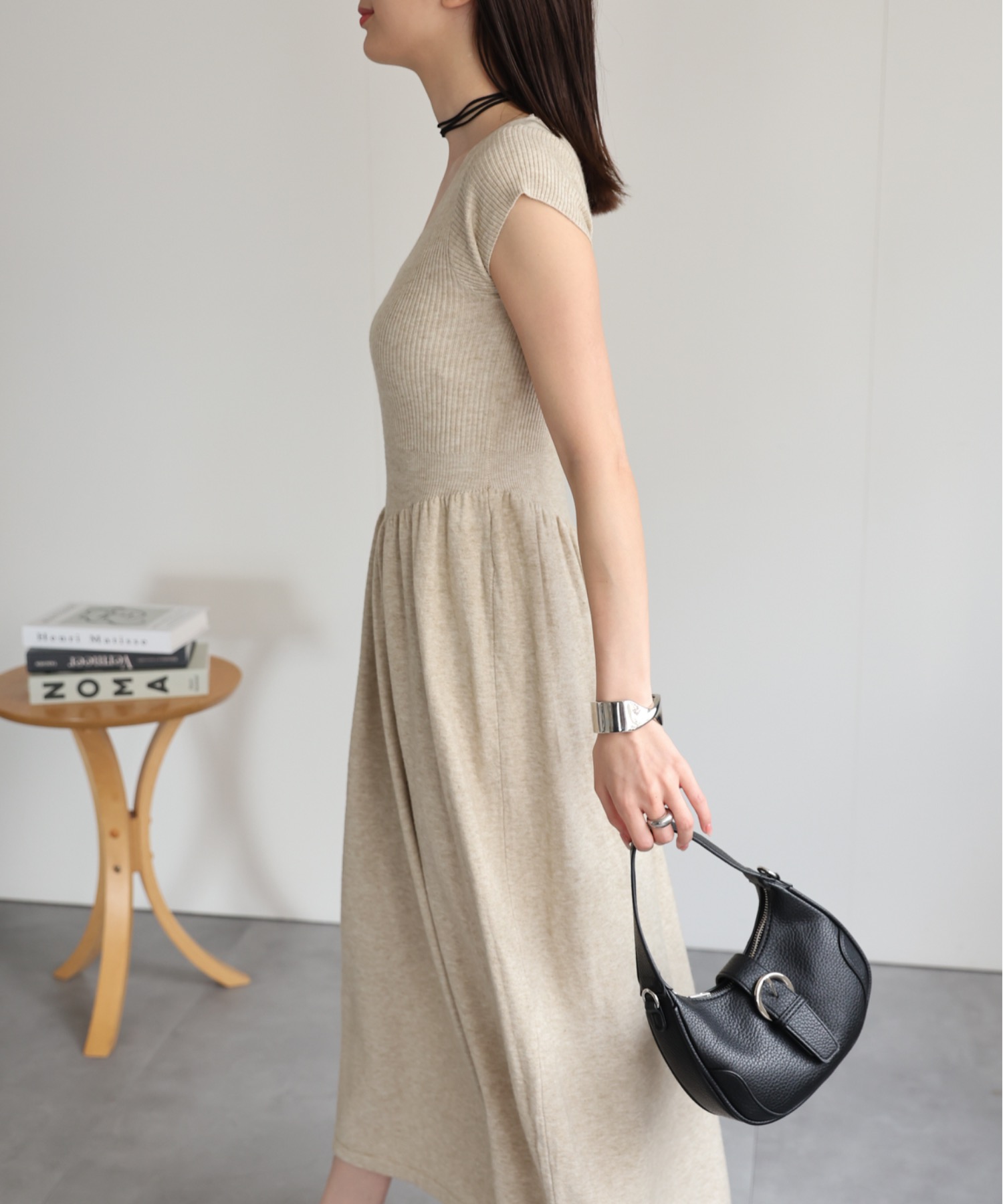 model：162cm 着用サイズ：F