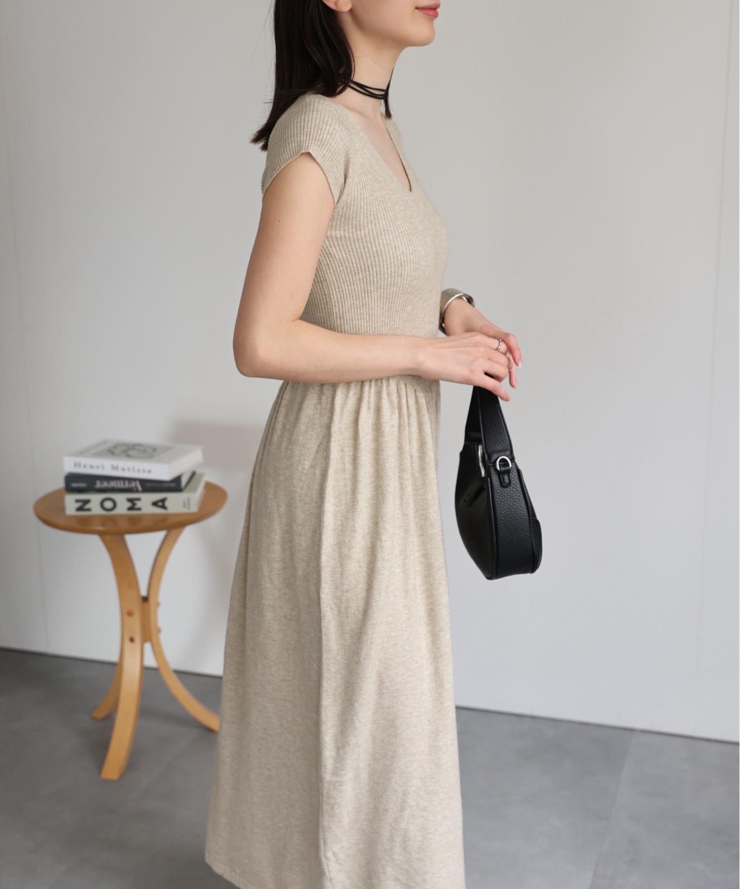 model：162cm 着用サイズ：F