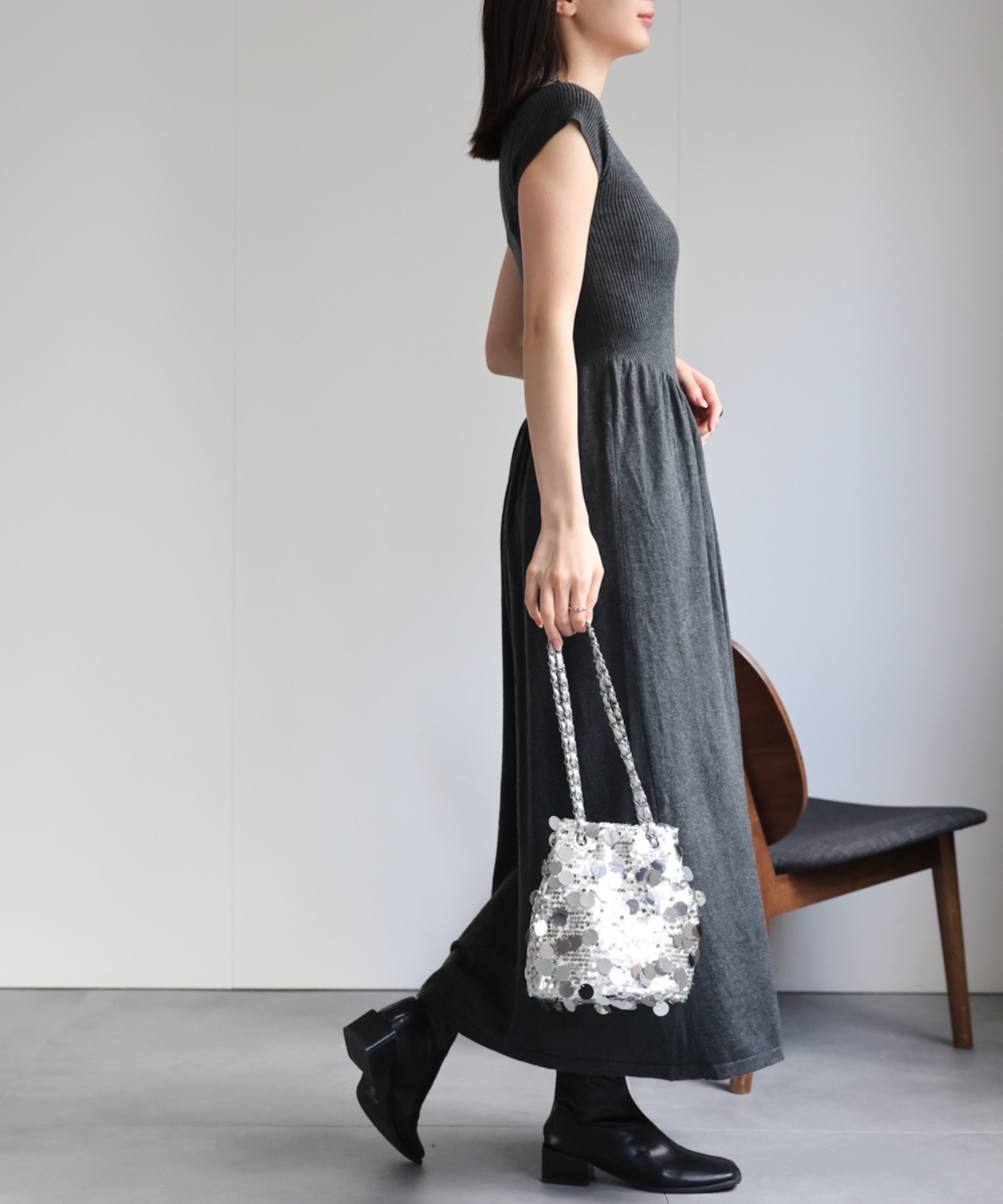 model：162cm 着用サイズ：F