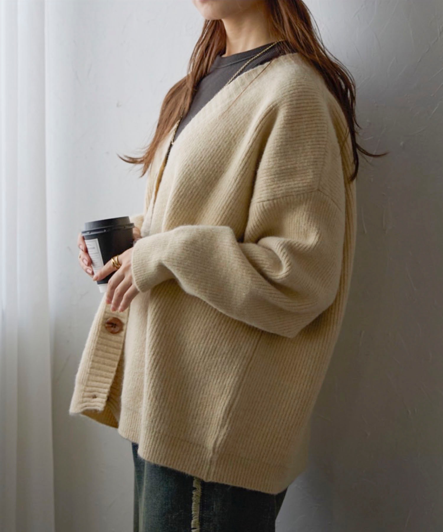 model :158cm 着用サイズ :FREE