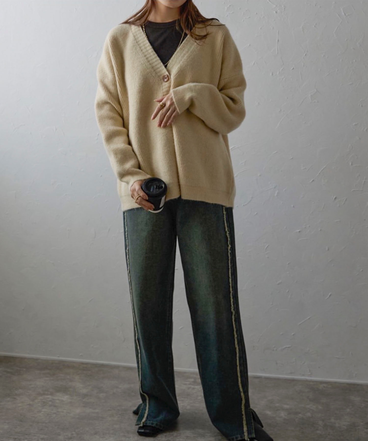 model :158cm 着用サイズ :FREE
