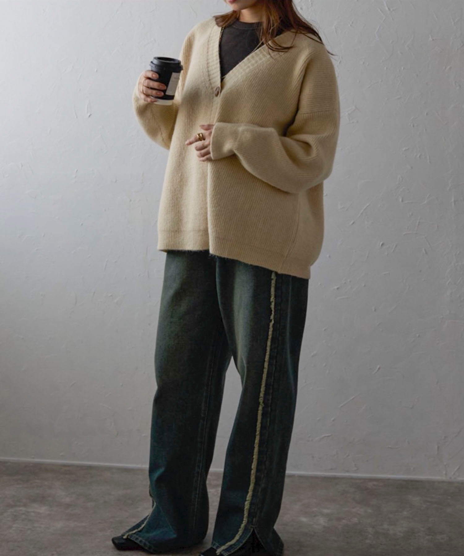 model :158cm 着用サイズ :FREE