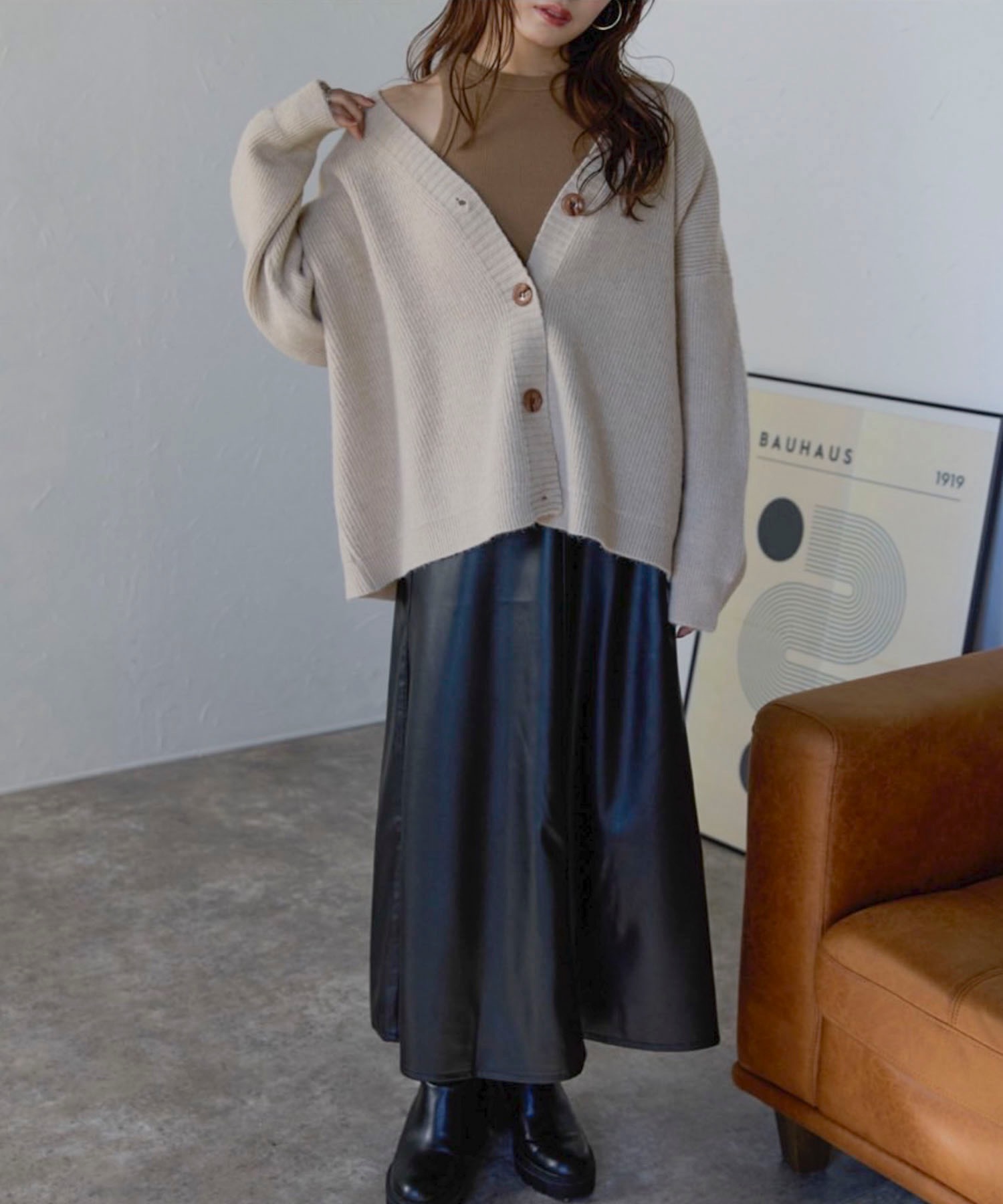 model :158cm 着用サイズ :FREE