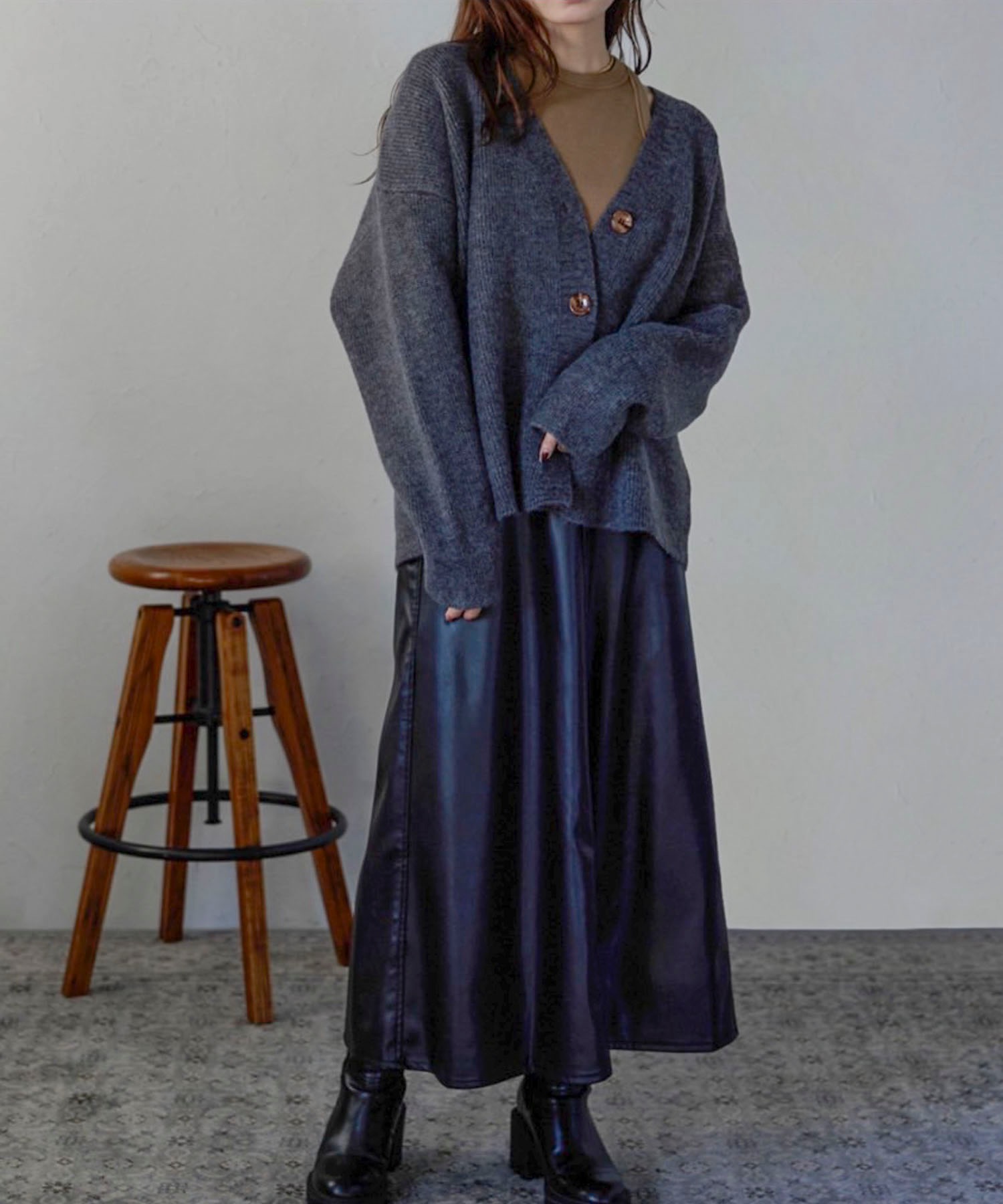 model :158cm 着用サイズ :FREE