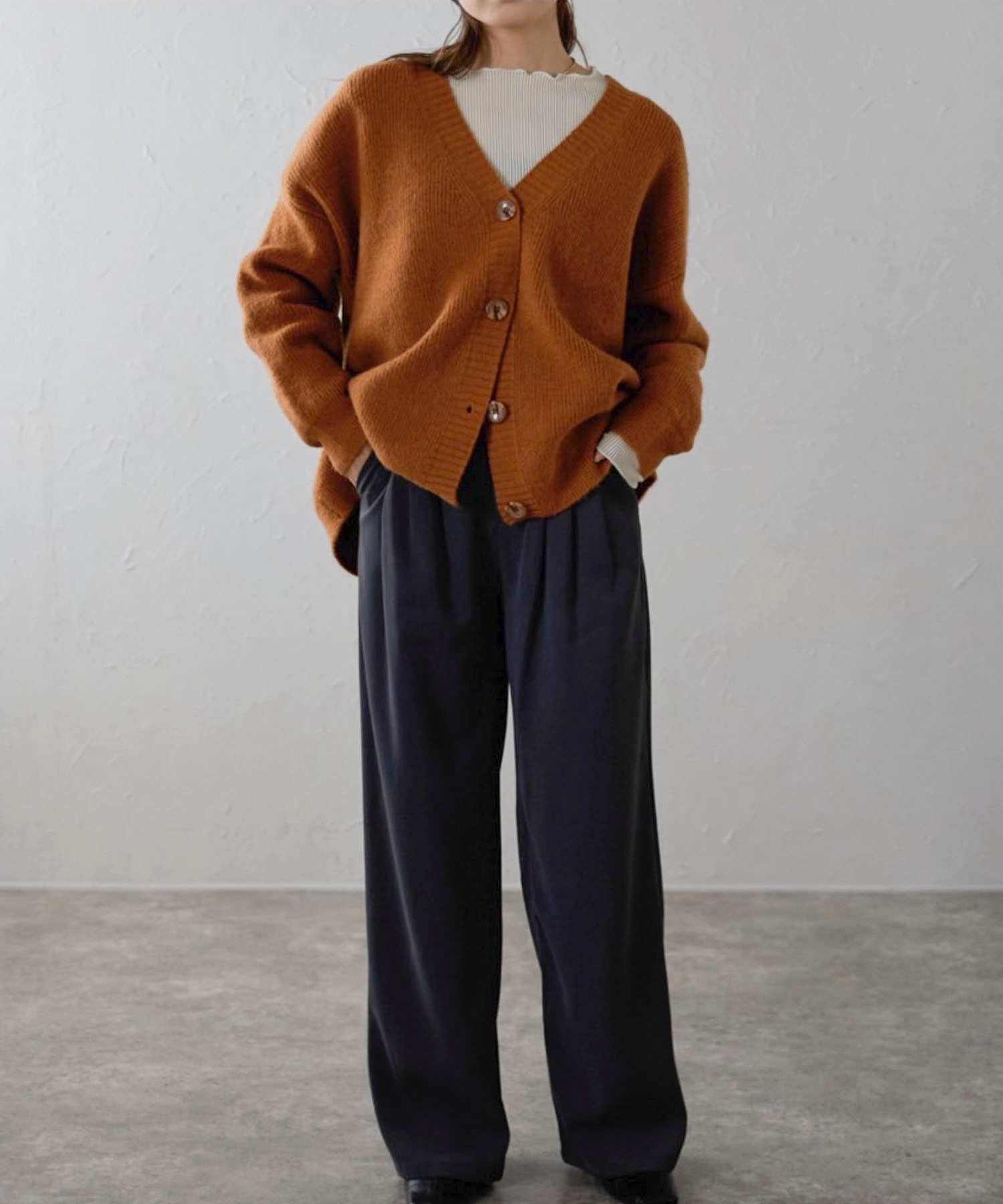 model :158cm 着用サイズ :FREE