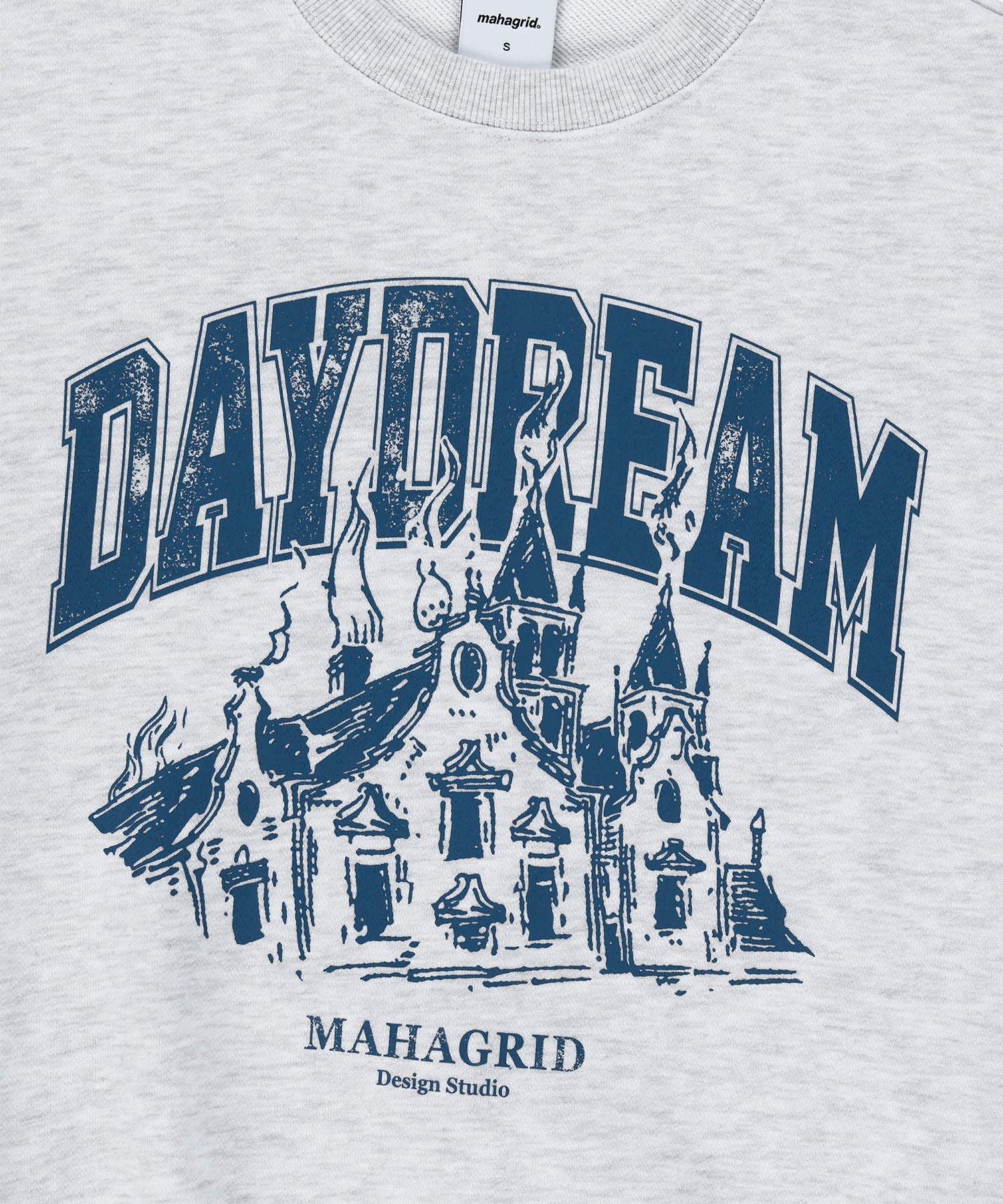 mahagrid トレーナー　水色　韓国 楽天市場】mahagrid スエットの通販