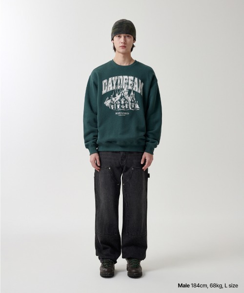mahagrid/マハグリッド』 DAYDREAM SWEATSHIRT/デイ ドリーム