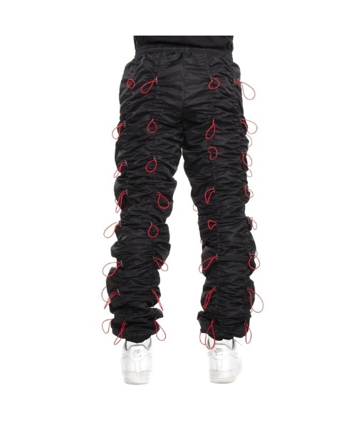 ブラックアコーディオンパンツ（BLACK-ACCORDION PANTS） インポート