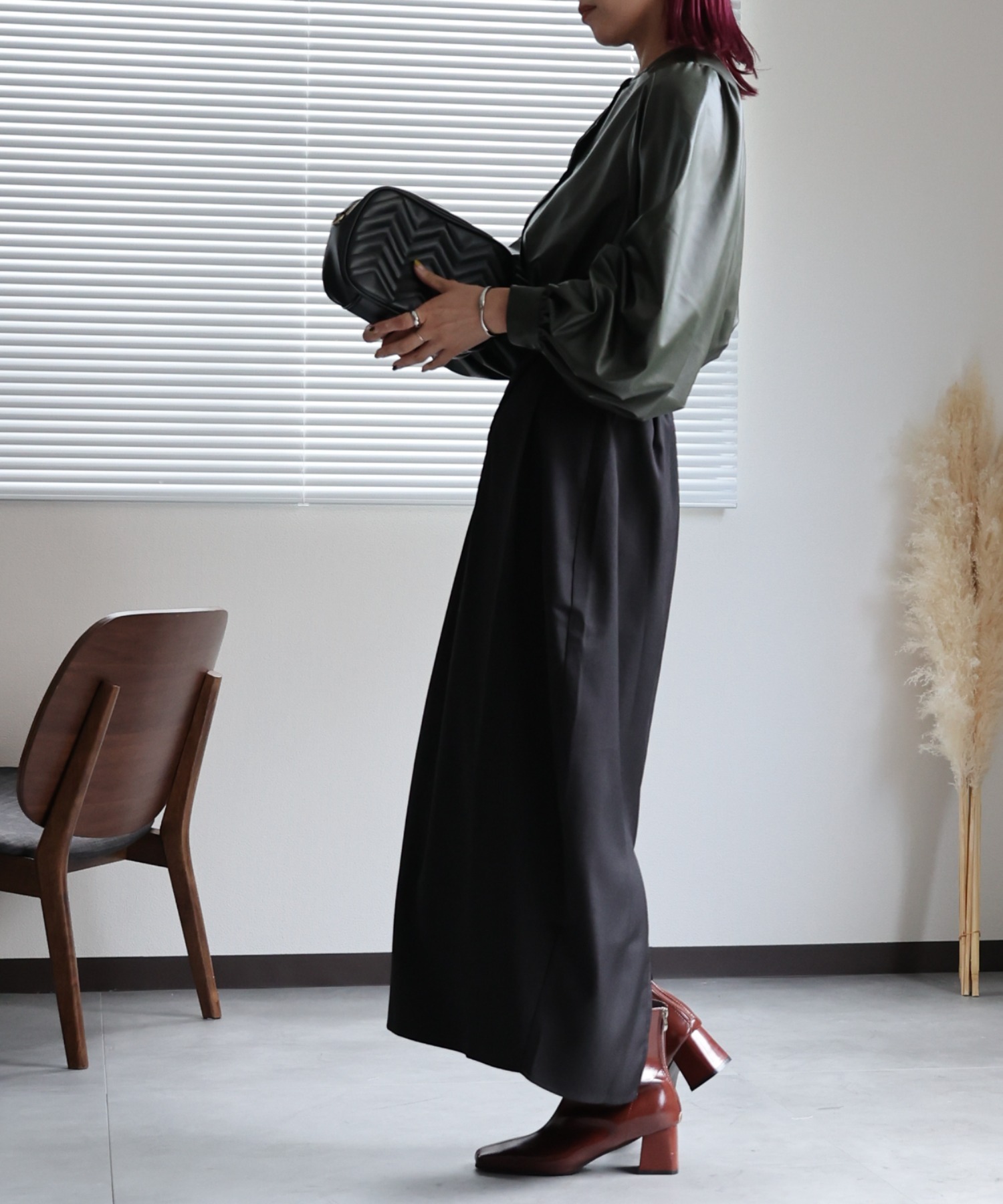 model:162㎝　着用サイズ:FREE