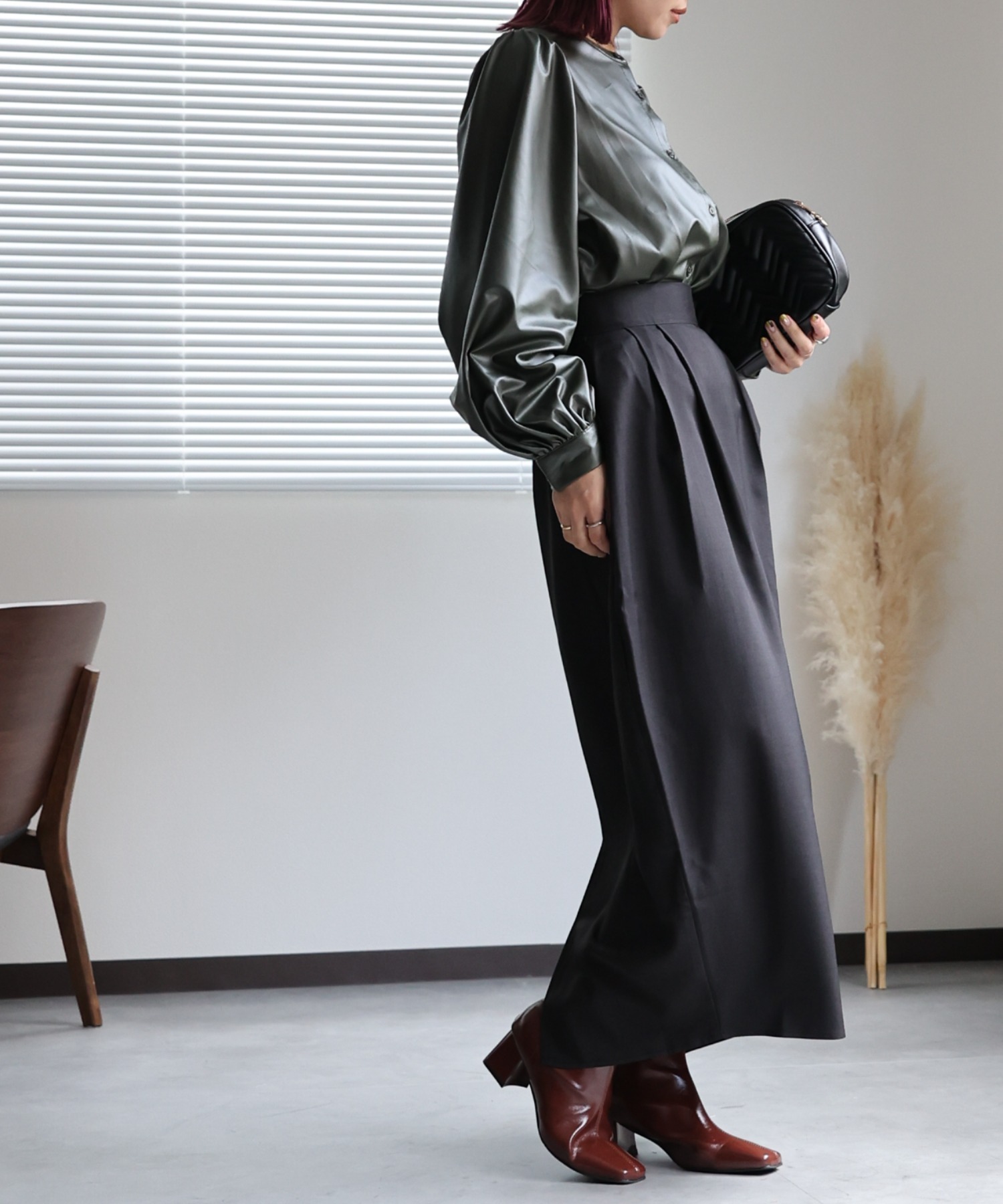 model:162㎝　着用サイズ:FREE